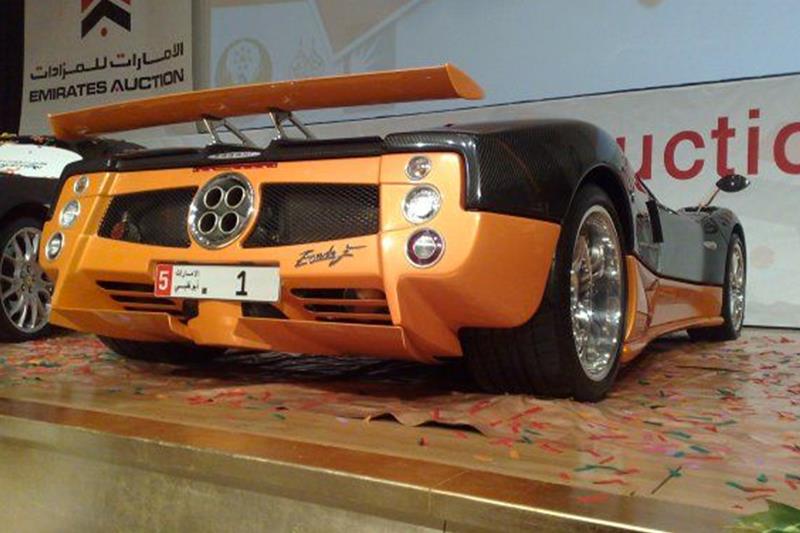 Vanity plate 1 sells for $14 million in UAE