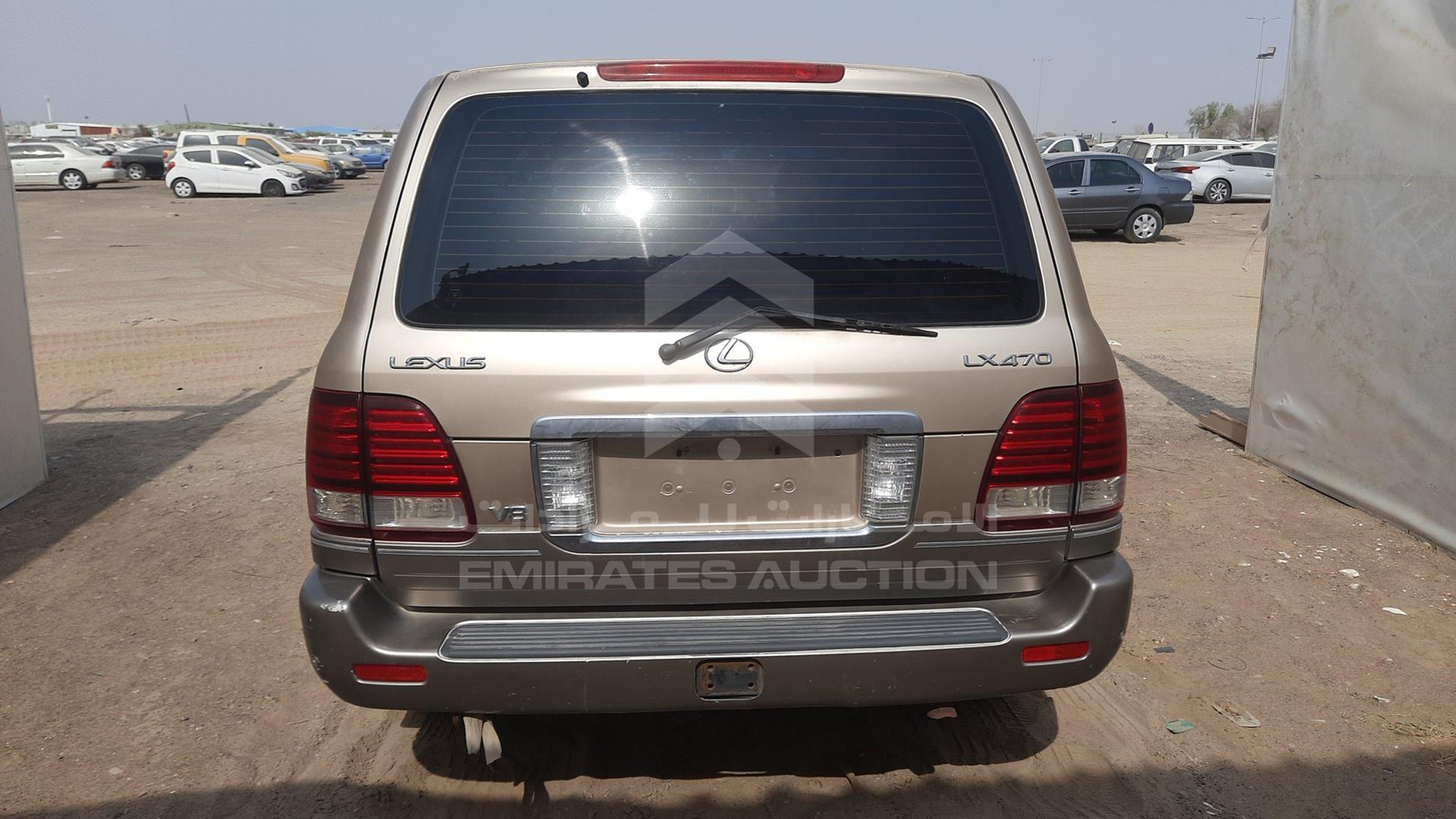 2000 LEXUS LX 470 VIN: JT6HT00W4Y0113337