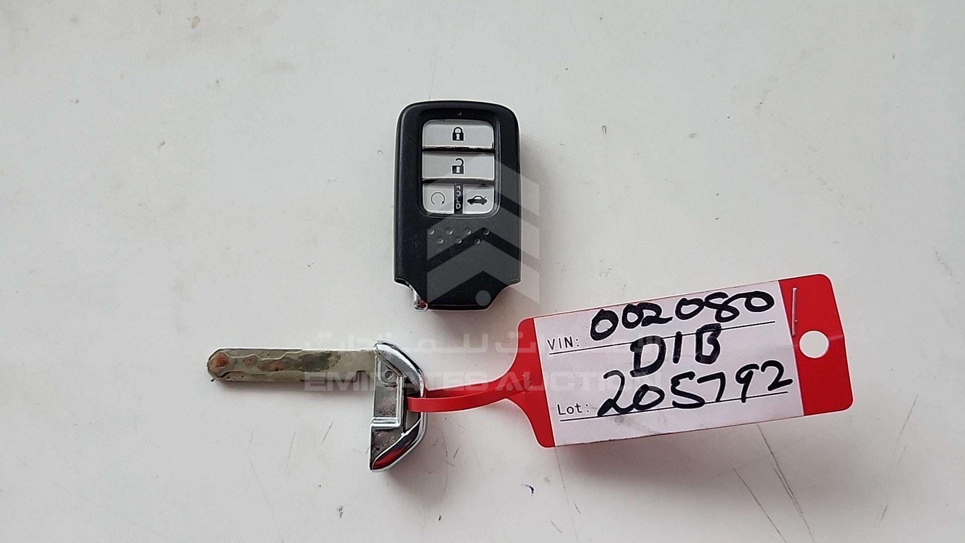 2019 HONDA CIVIC VIN: NLAFC5679KW002080
