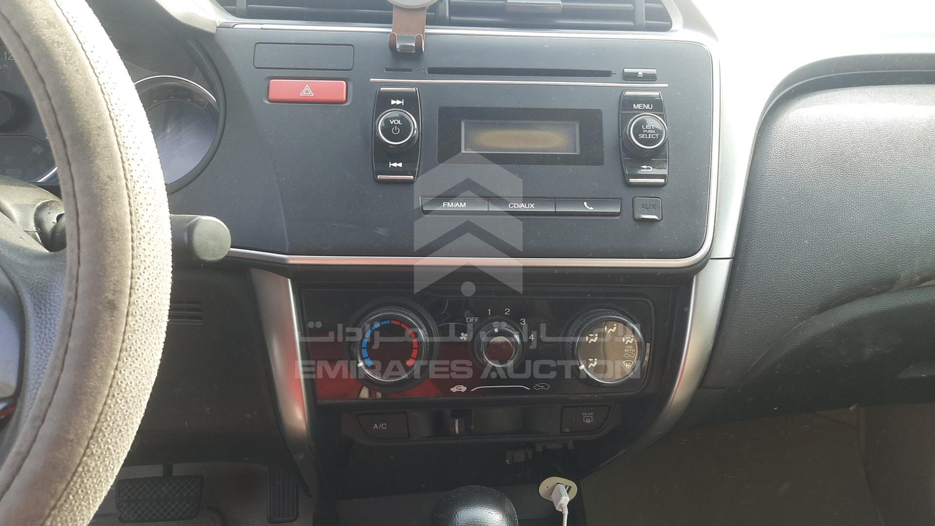 2016 HONDA CITY VIN: MRHGM6627GP030238