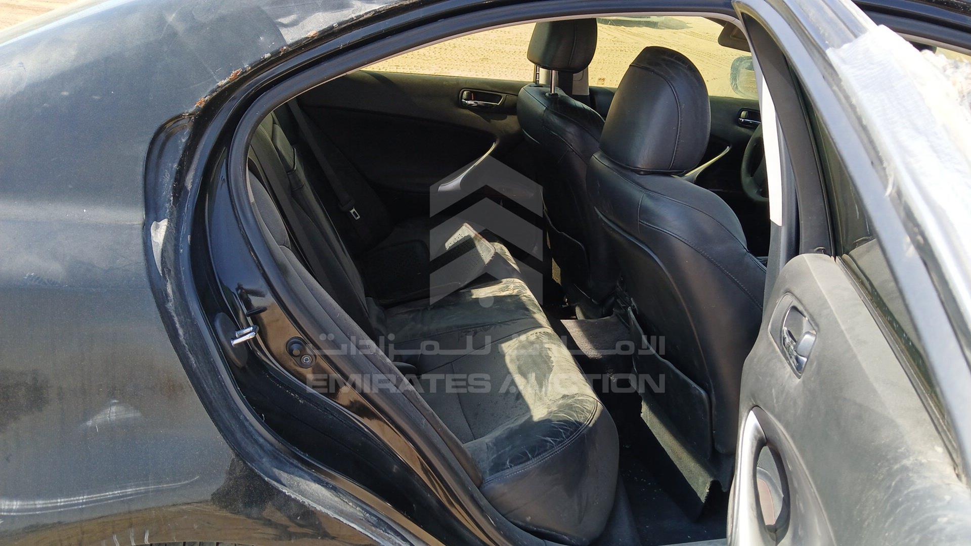 2007 LEXUS IS 250 VIN: JTHBK262775033595