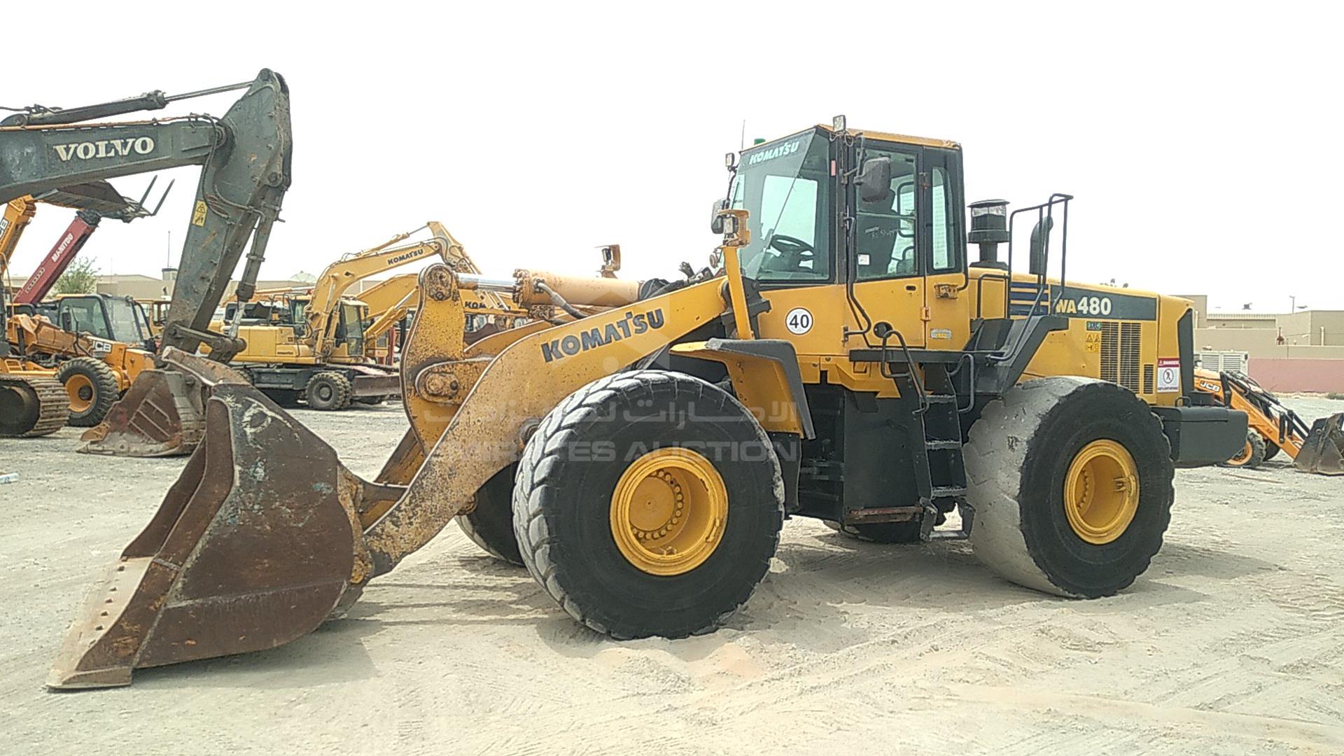2015 KOMATSU WA480 6 VIN: KMTWA098E79H60592