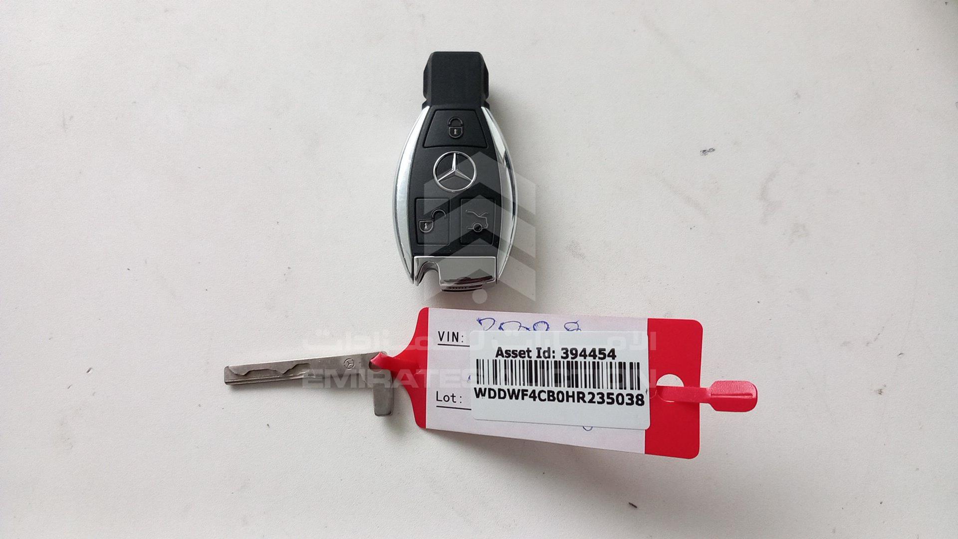 2017 MERCEDES C200 VIN: WDDWF4CB0HR235038