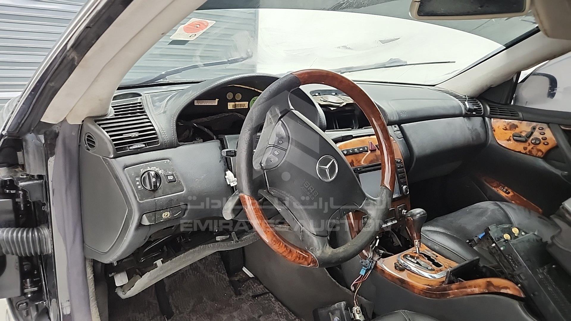 2003 MERCEDES CL 500 VIN: WDB2153751A038830