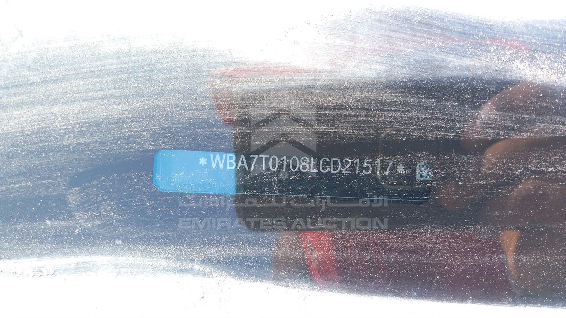 2020 BMW 730 VIN: WBA7T0108LCD21517