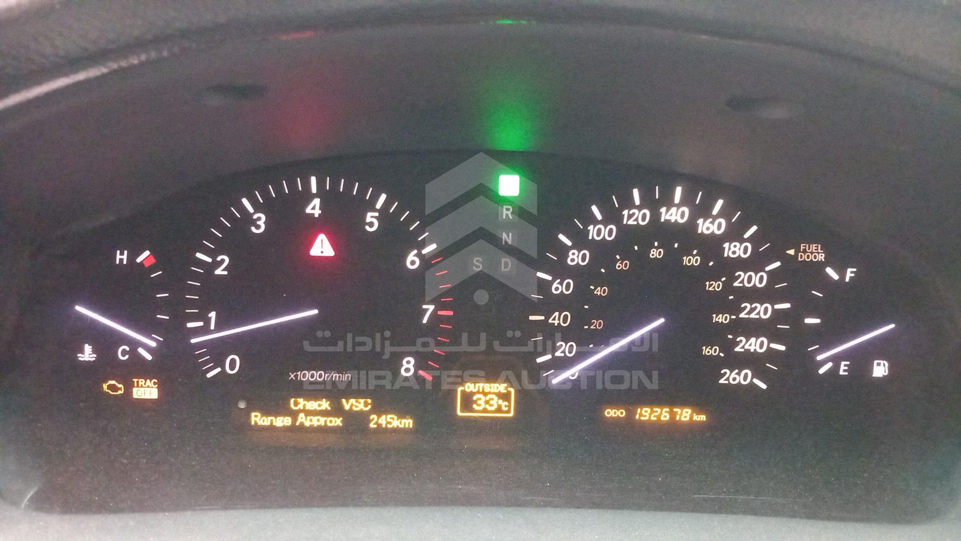 2006 LEXUS LS 430 VIN: JTHBN36F505028191