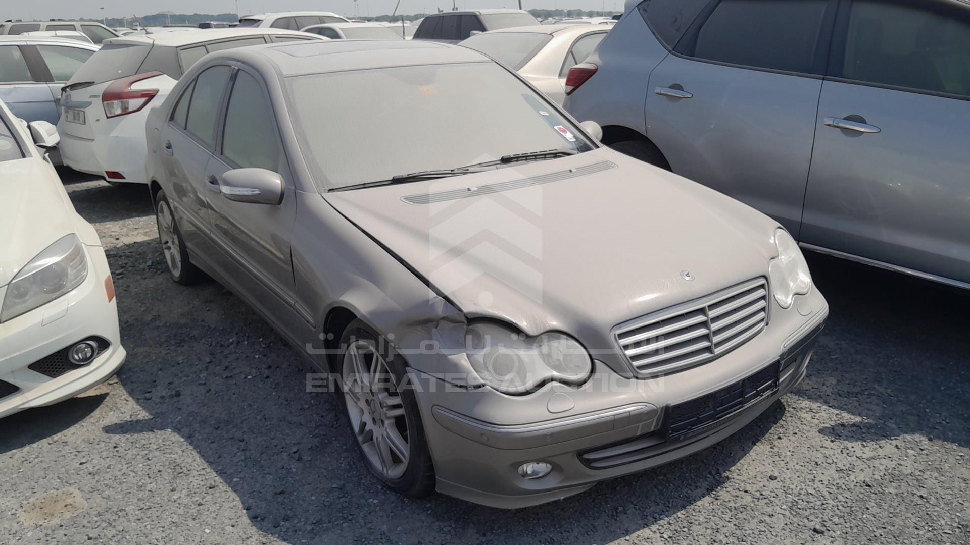 2007 MERCEDES C200 VIN: WDBRF42H17F868255