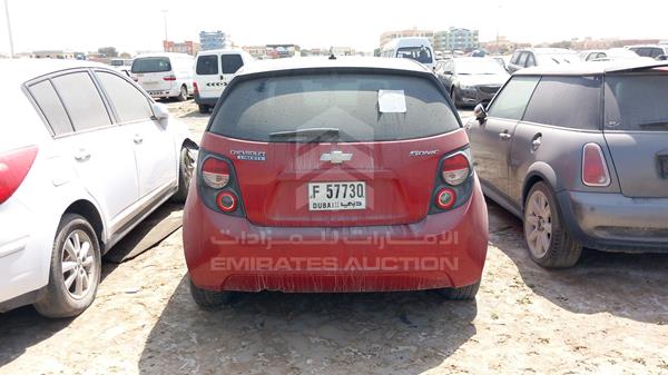 Chevrolet Sonic 2012 KL1JJ6CE3CB036826 Image 9