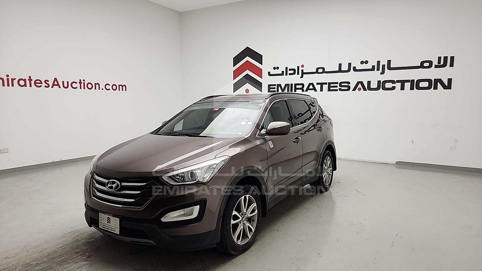 2014 HYUNDAI SANTA FE VIN: KMHST81CXEU154024