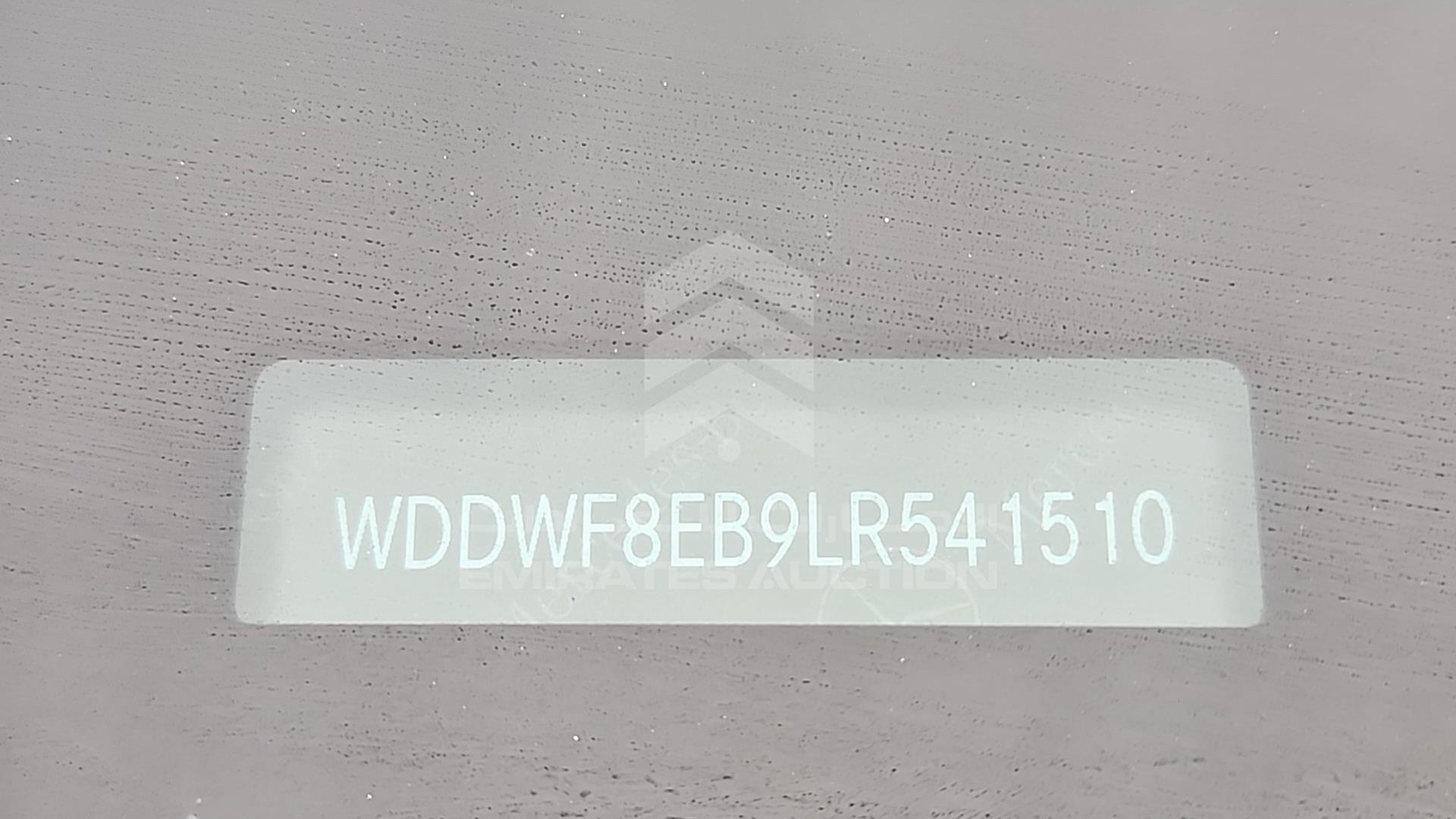2020 MERCEDES C 300 VIN: WDDWF8EB9LR541510
