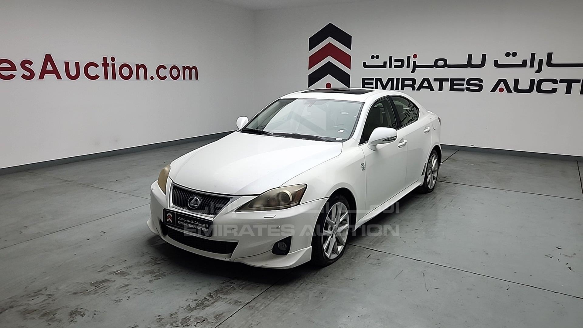 2013 LEXUS IS300 VIN: JTHBG2629D5003494