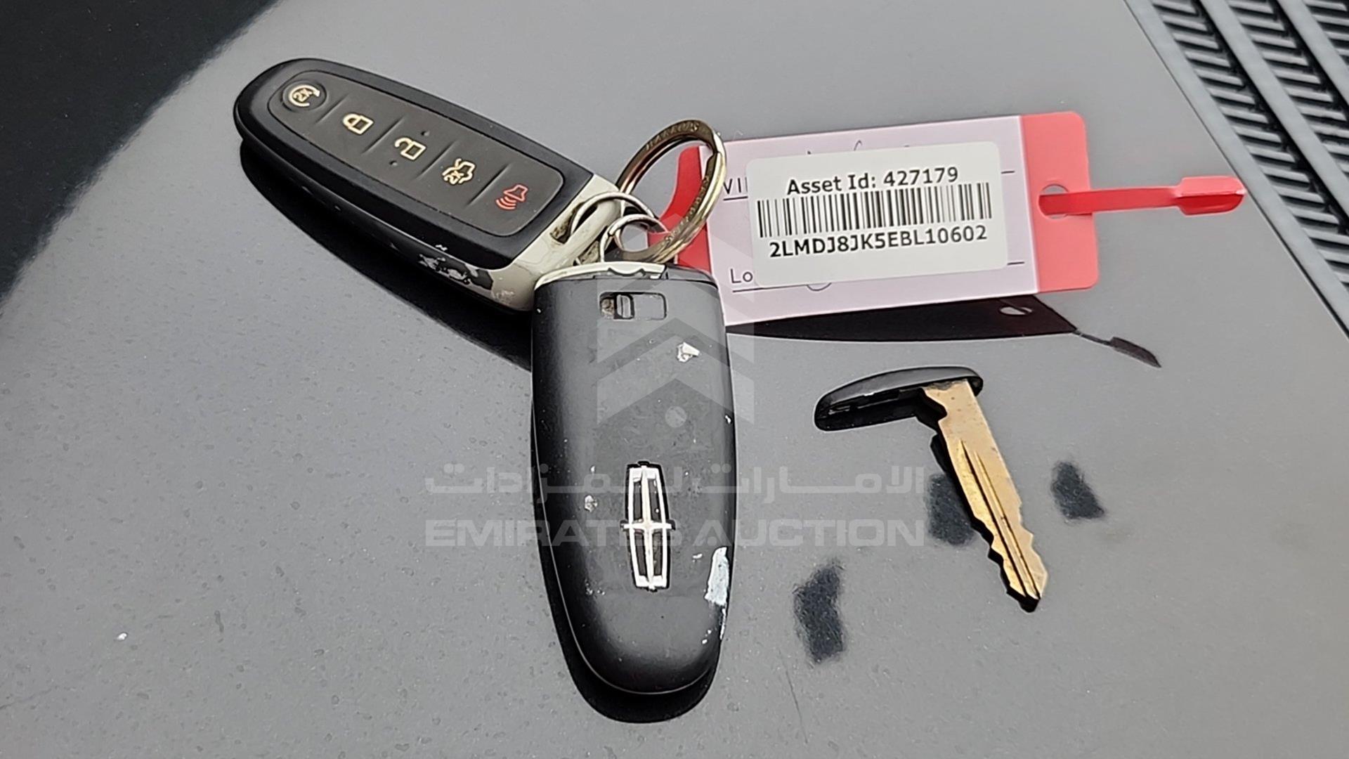 2014 LINCOLN MKX VIN: 2LMDJ8JK5EBL10602