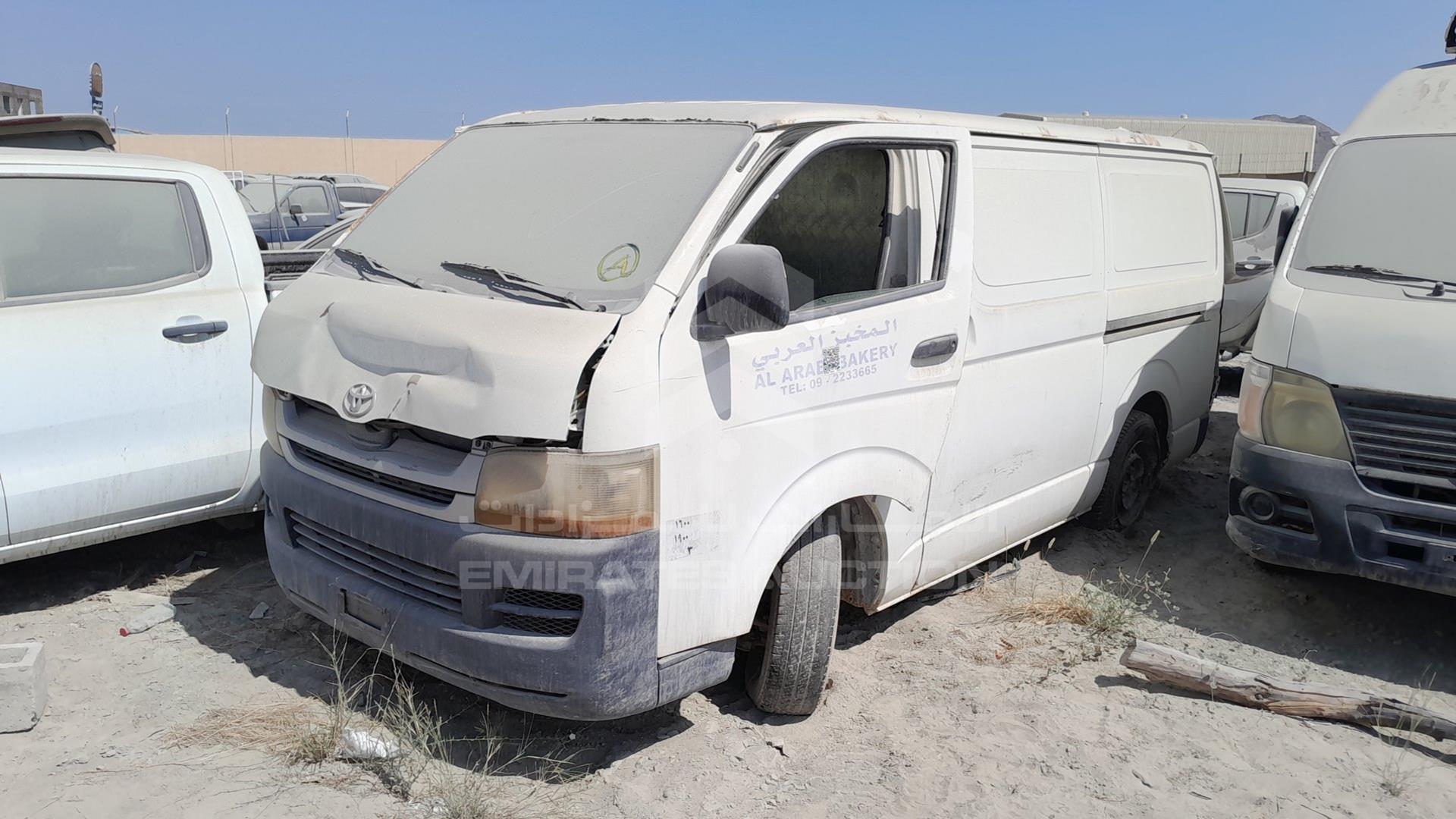 2009 TOYOTA HIACE VIN: JTFHX02P290036589