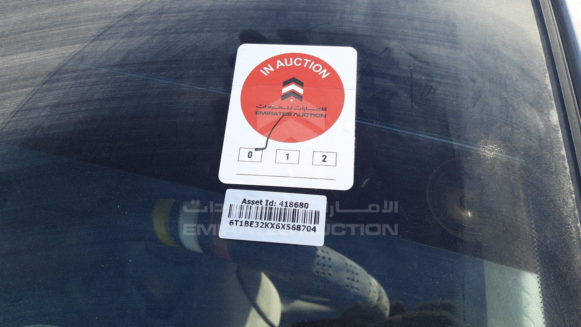 2006 TOYOTA CAMRY VIN: 6T1BE32KX6X568704