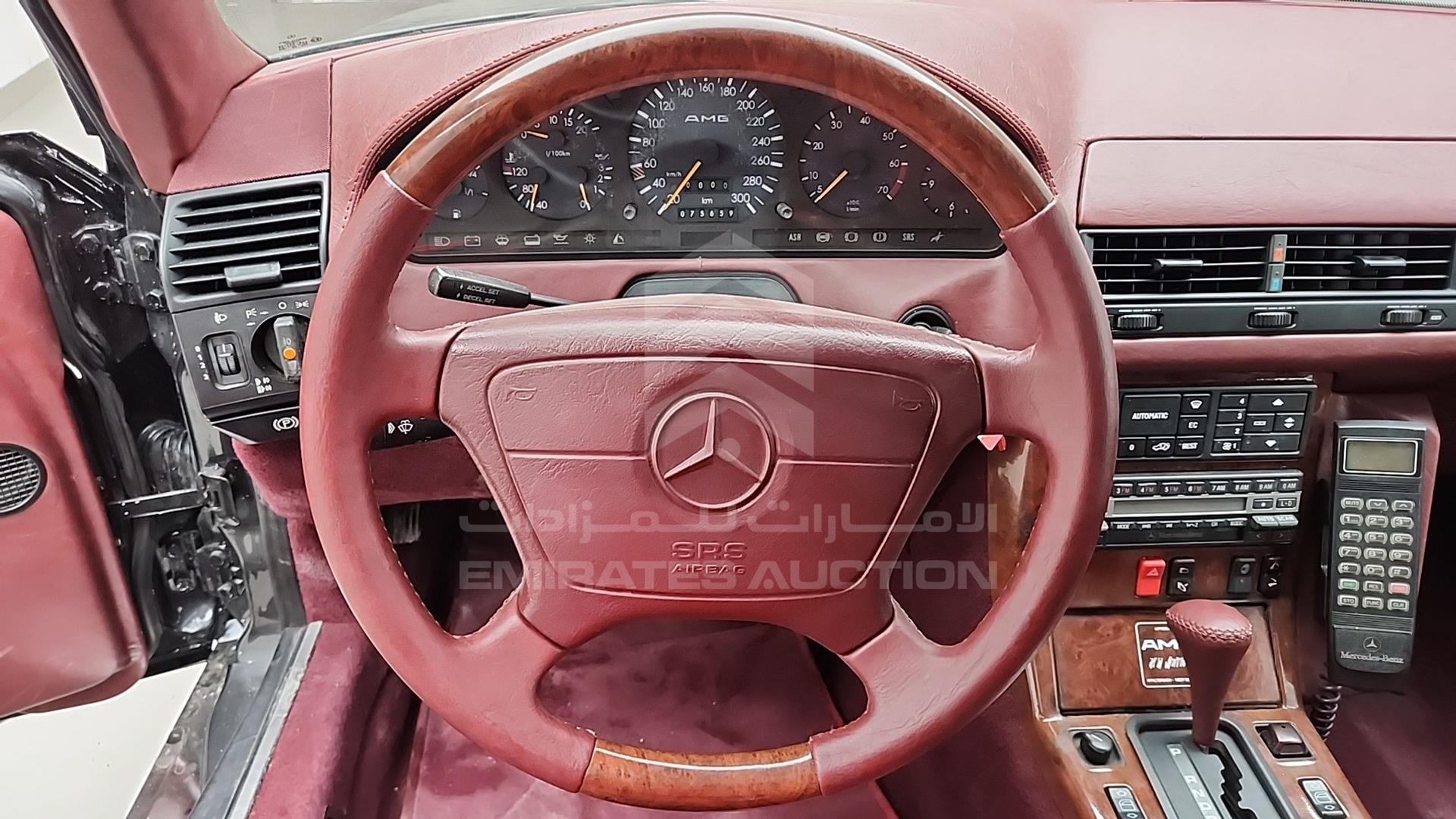 1991 MERCEDES SL 500 VIN: WDB1290661F039830