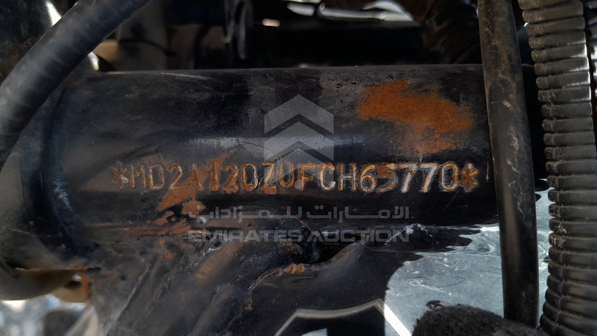 2016 BAJAJ 180 CC VIN: MD2A12DZ0FCH65770