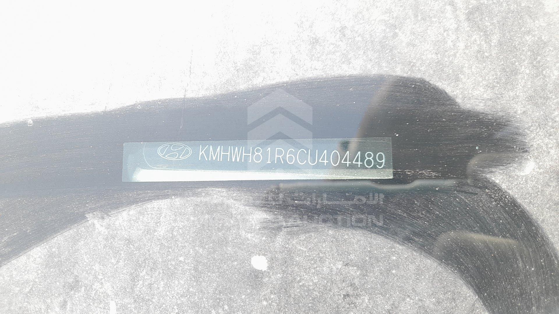 2012 HYUNDAI H1 VIN: KMHWH81R6CU404489