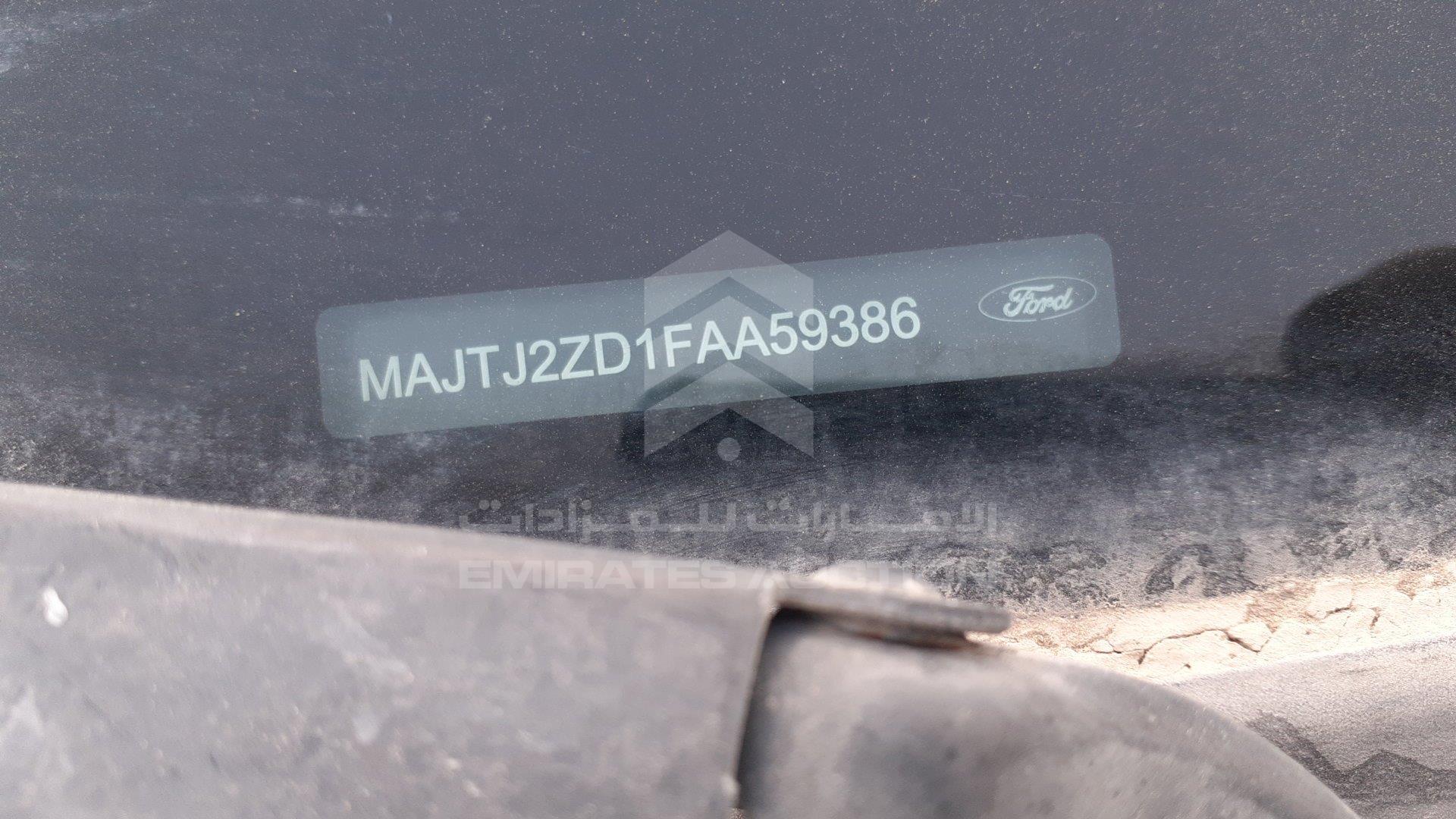 MAJTJ2ZD1FAA59386 - 2015 Ford Figo - #378394