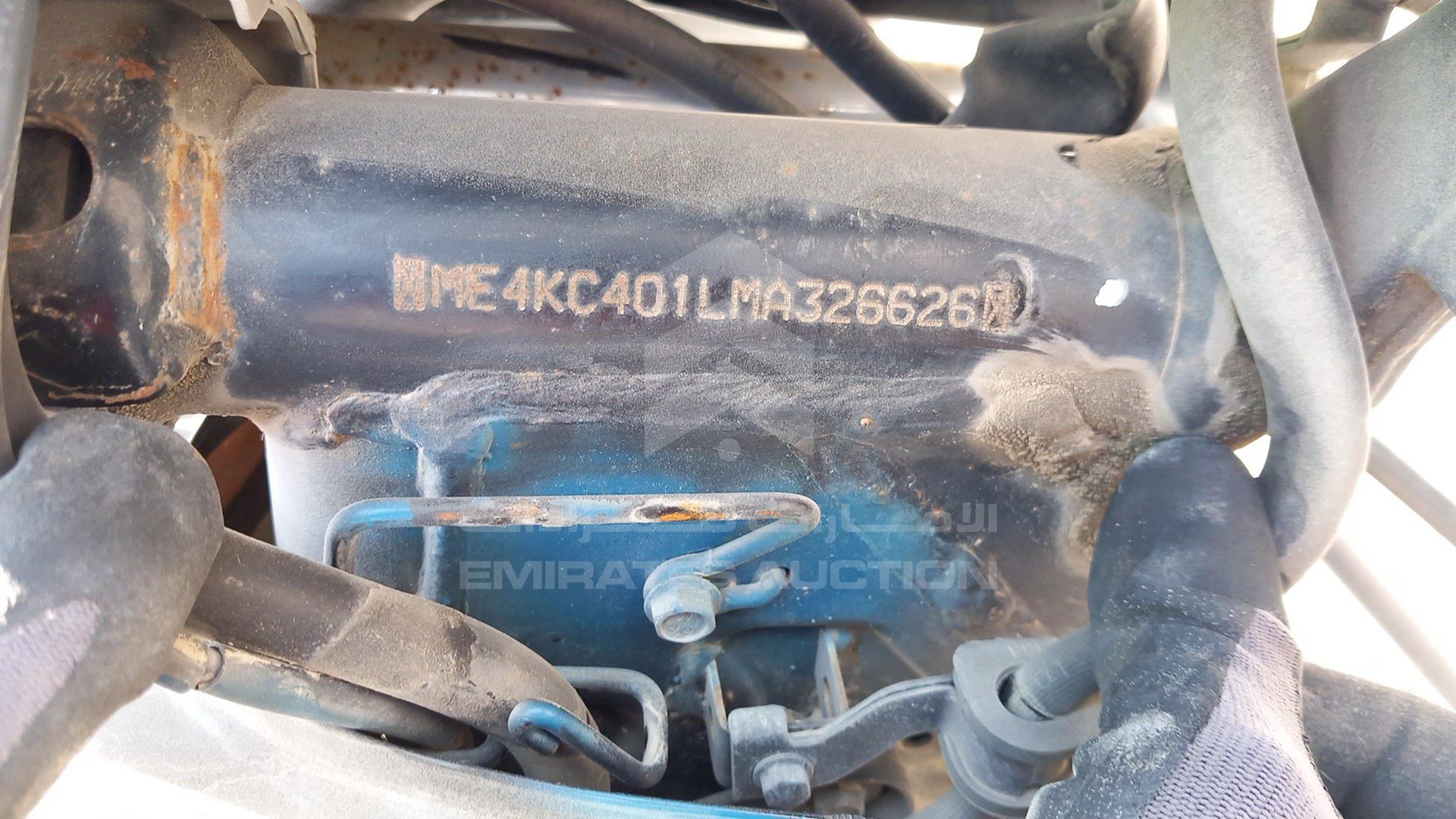 2021 HONDA UNICORN VIN: ME4KC401LMA326626