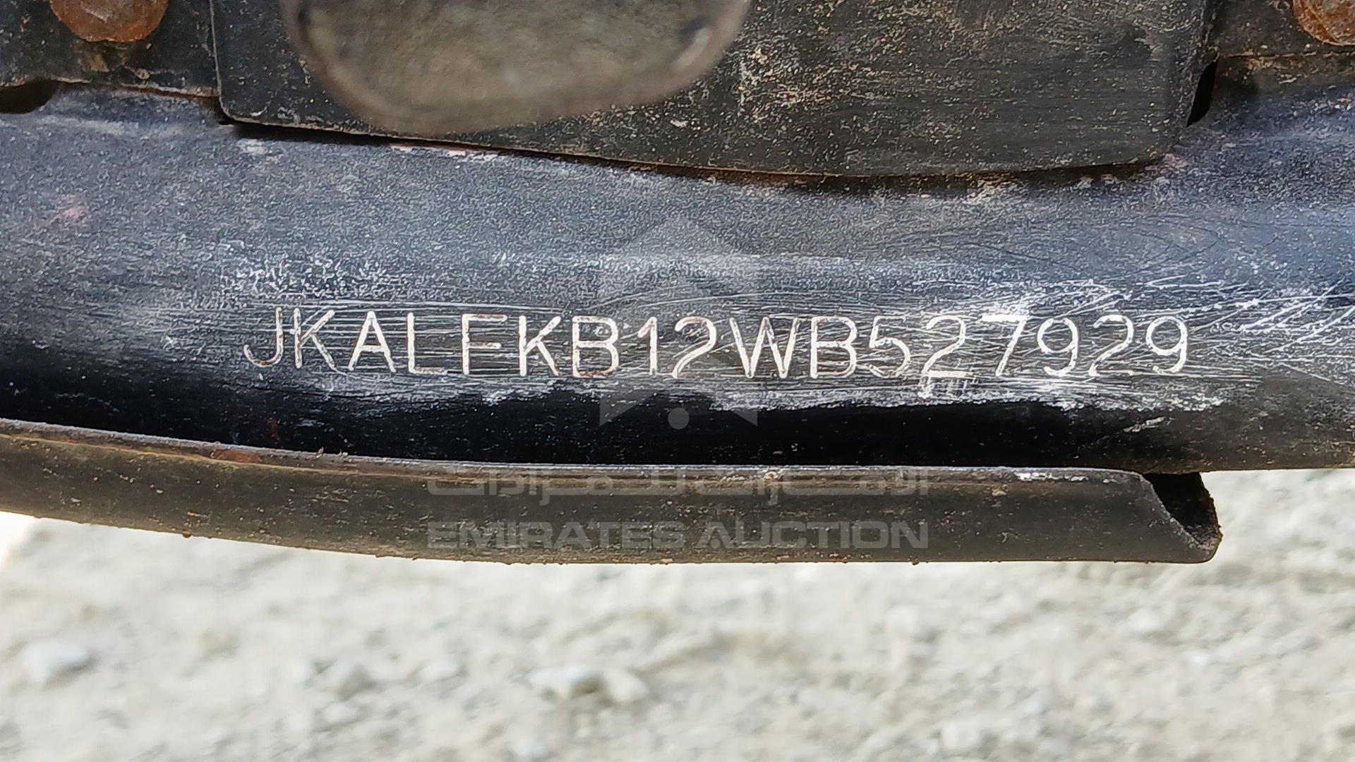 0 KAWASAKI --- VIN: JKALFKB12WB527929