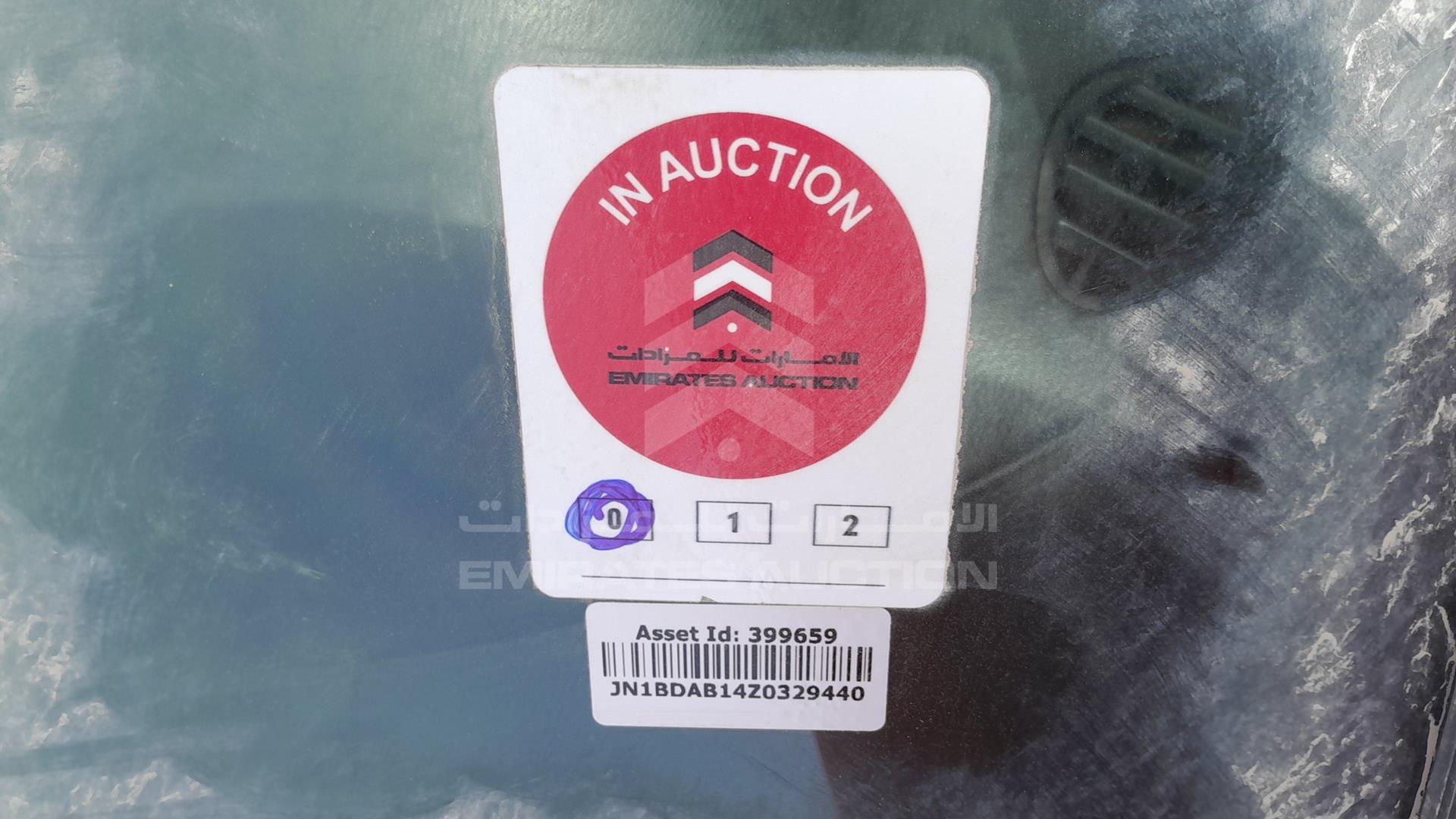 1998 NISSAN SUNNY VIN: JN1BDAB14Z0329440