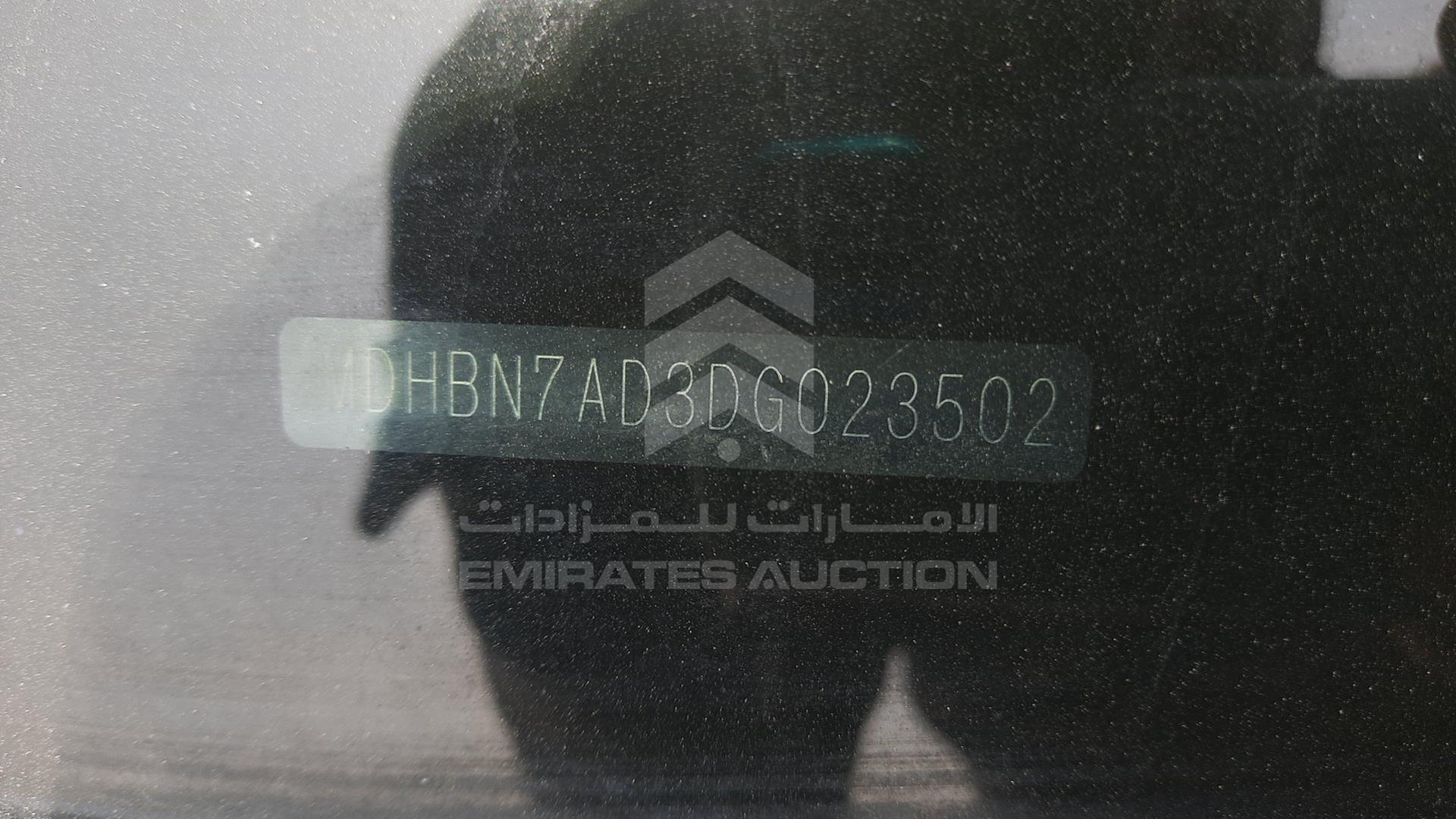 2013 NISSAN SUNNY VIN: MDHBN7AD3DG023502