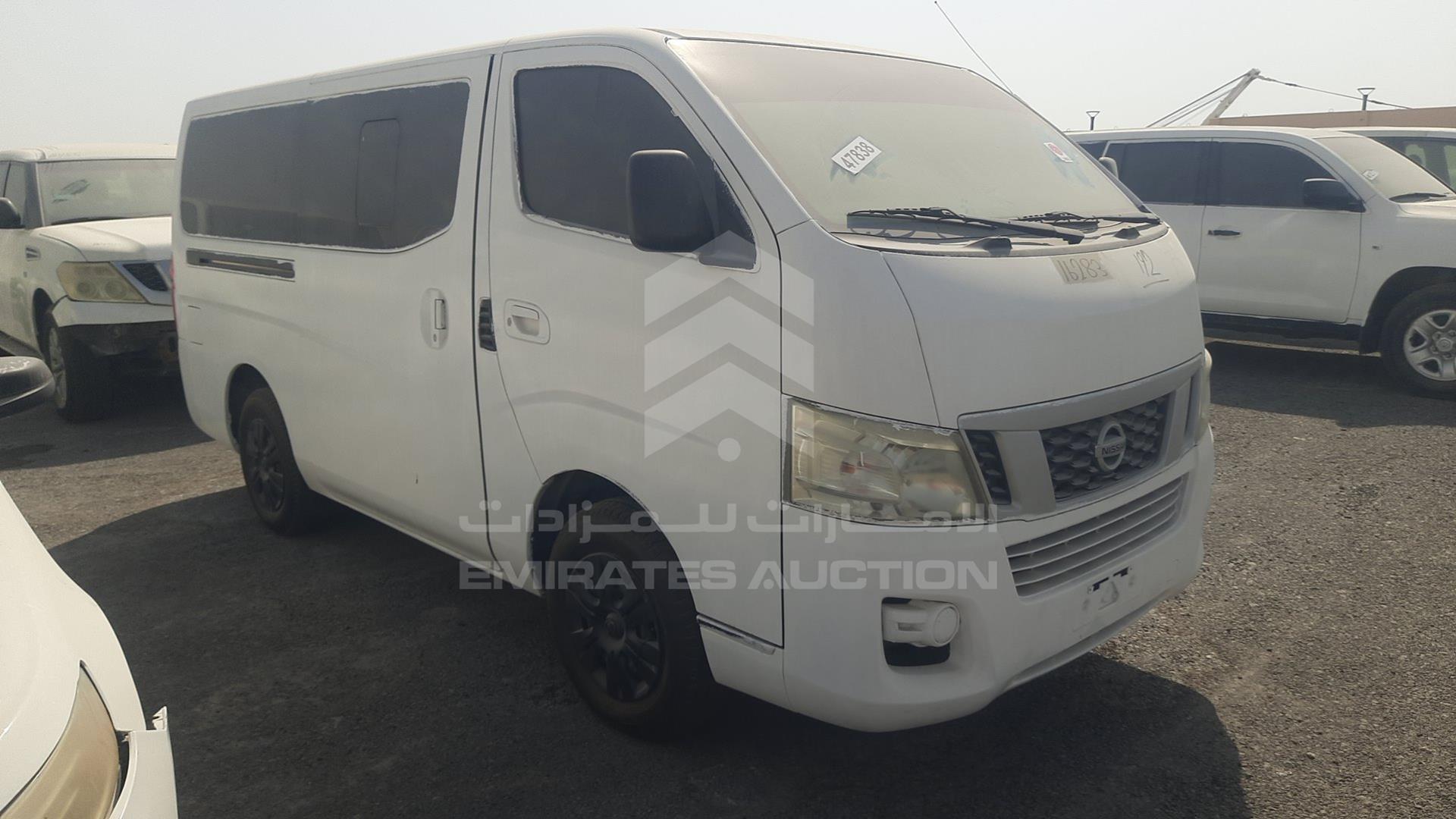 2014 NISSAN URVAN VIN: JN6BE6DS1E9003269