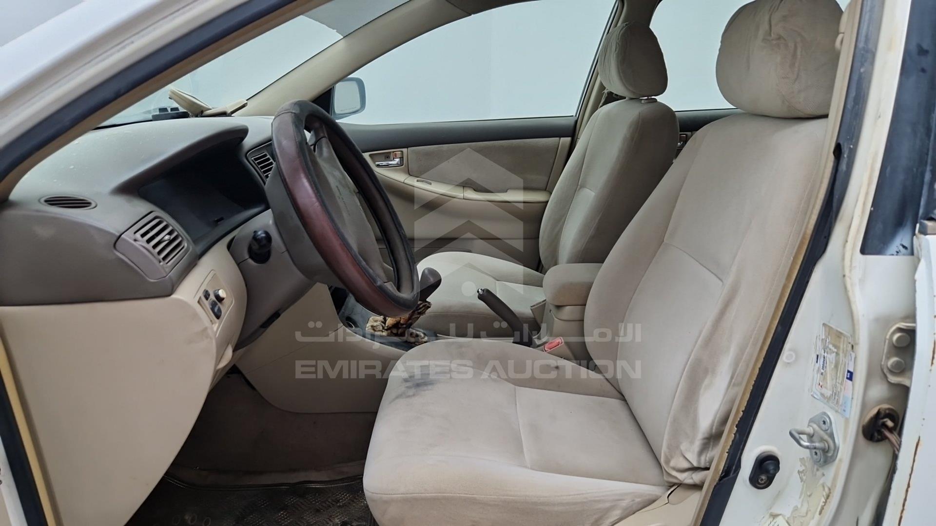 2003 TOYOTA COROLLA VIN: JTDER23E330106252