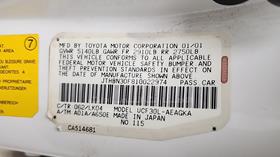 2001 Lexus LS 430 — VIN on Frame — Photo 3 — Thumbnail