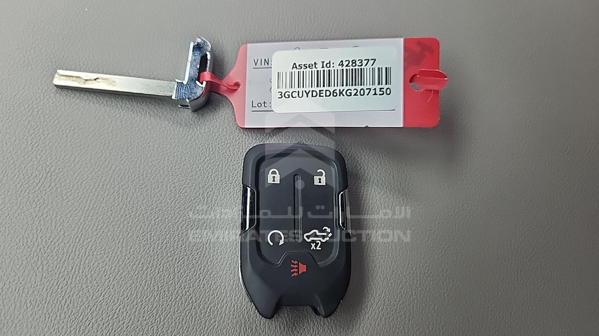 2019 CHEVROLET SILVERADO VIN: 3GCUYDED6KG207150