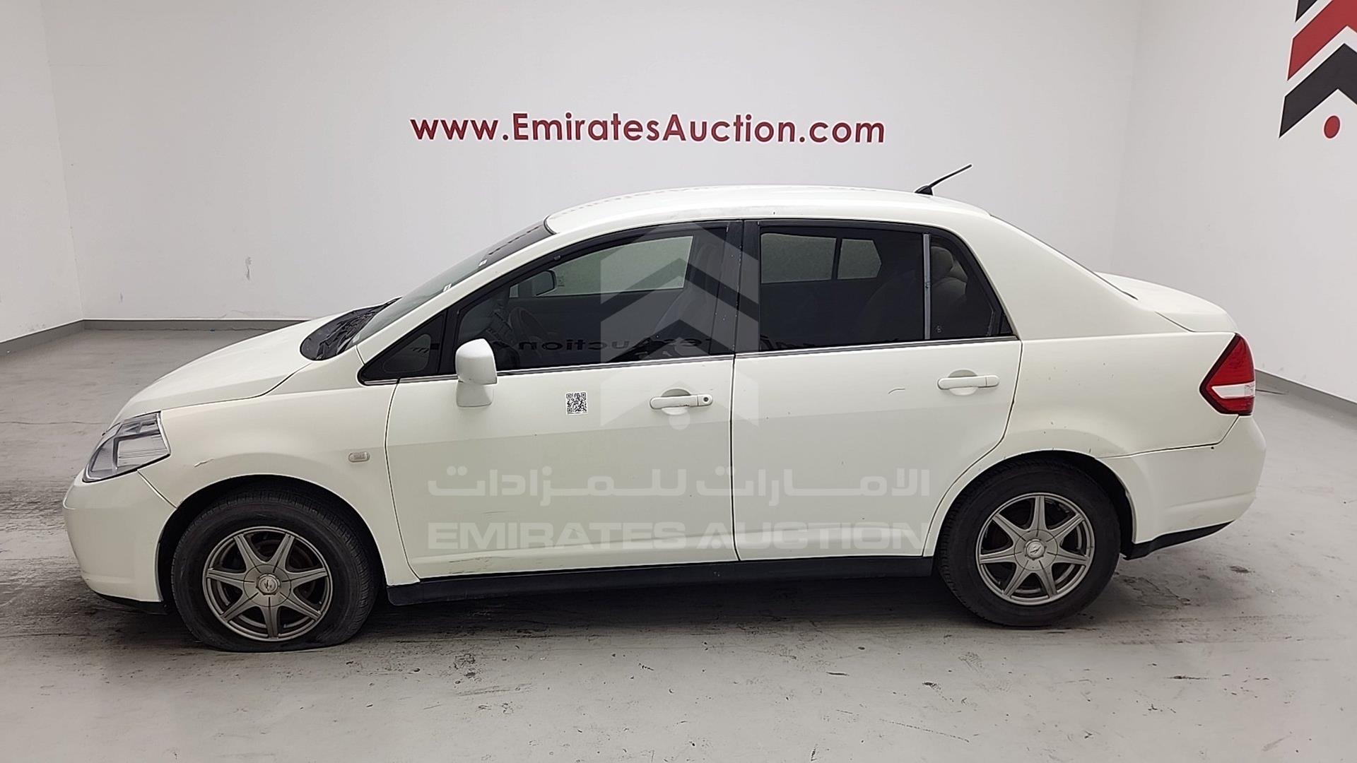 2007 NISSAN TIIDA VIN: JN1CC11C17T010826