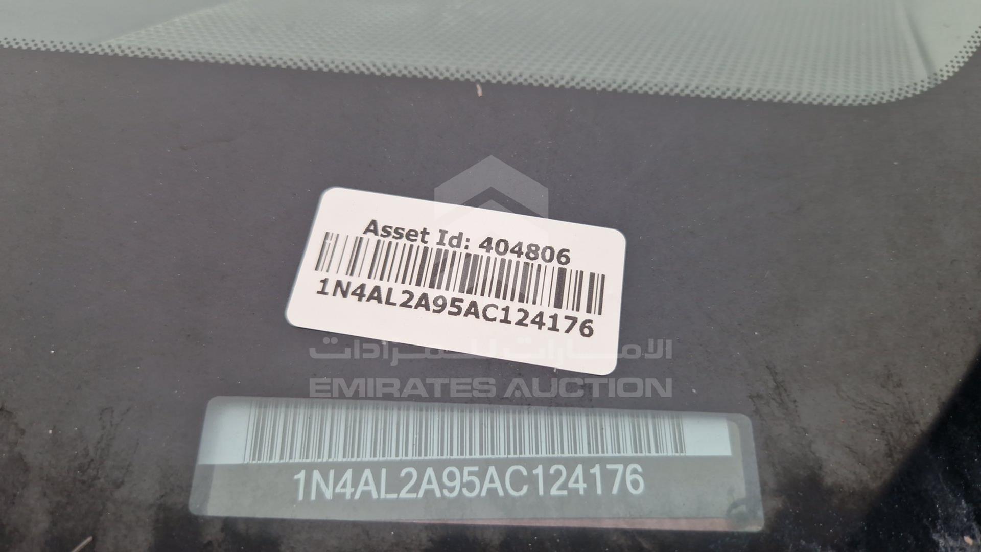 2010 NISSAN ALTIMA VIN: 1N4AL2A95AC124176