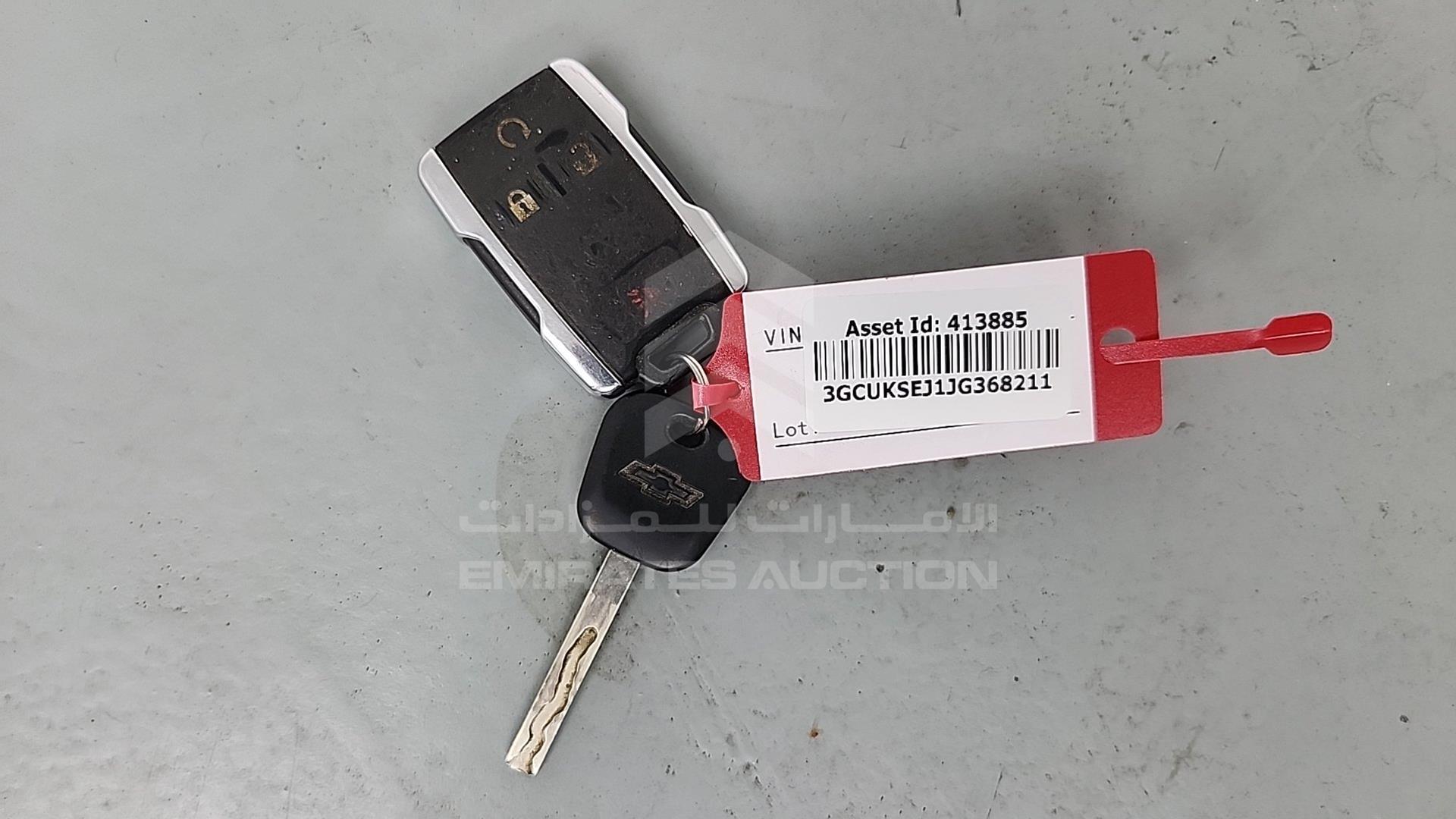 2018 CHEVROLET SILVERADO VIN: 3GCUKSEJ1JG368211
