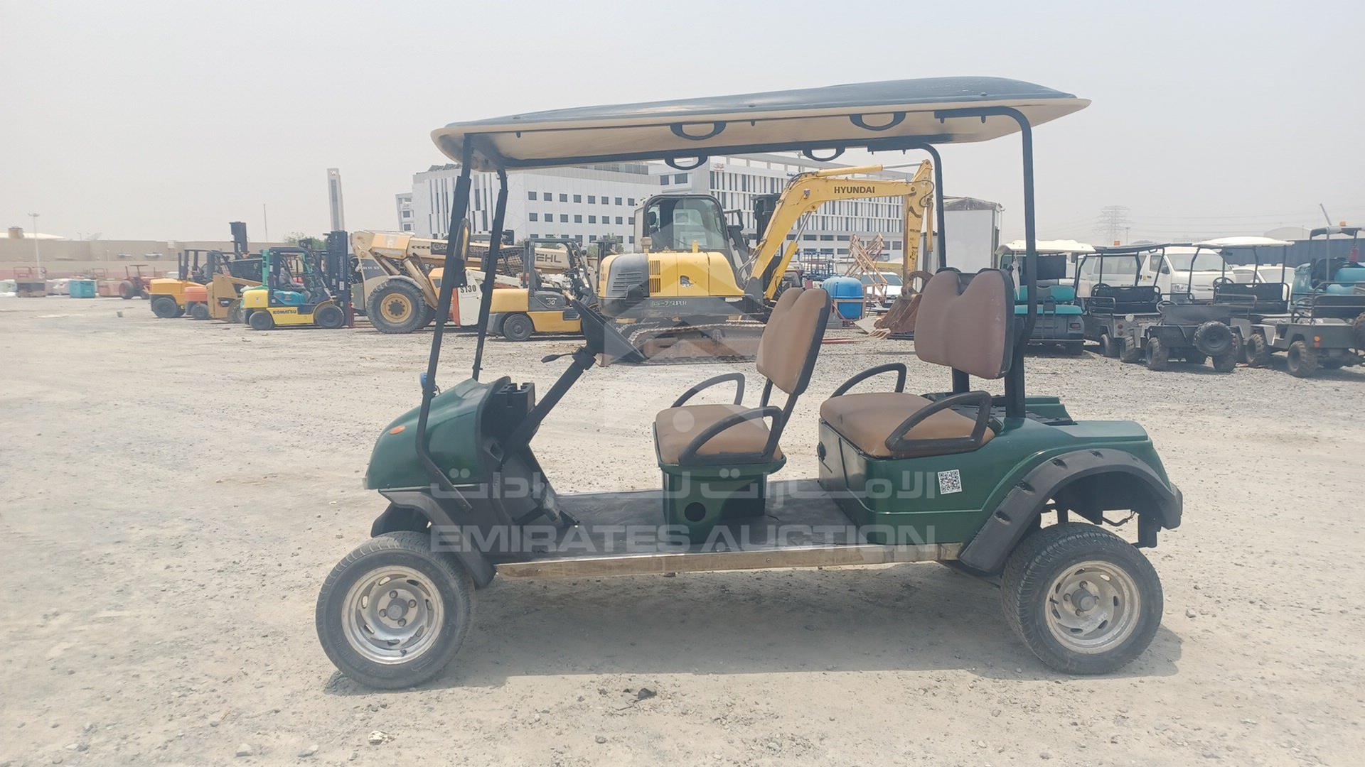 0 GOLF CART ELECTRIC VIN: L4F2550A590070038