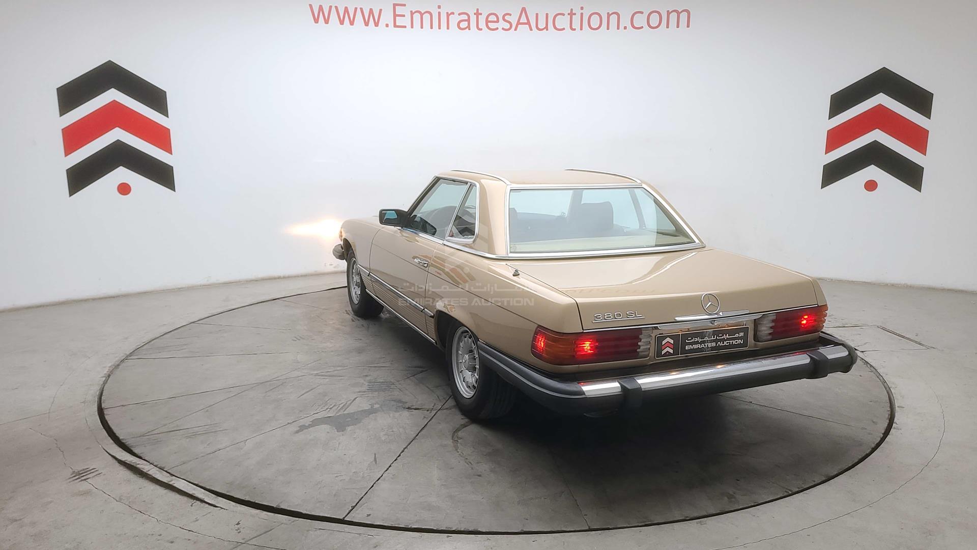 1983 MERCEDES SL 380 VIN: WDBBA45A2DB024288