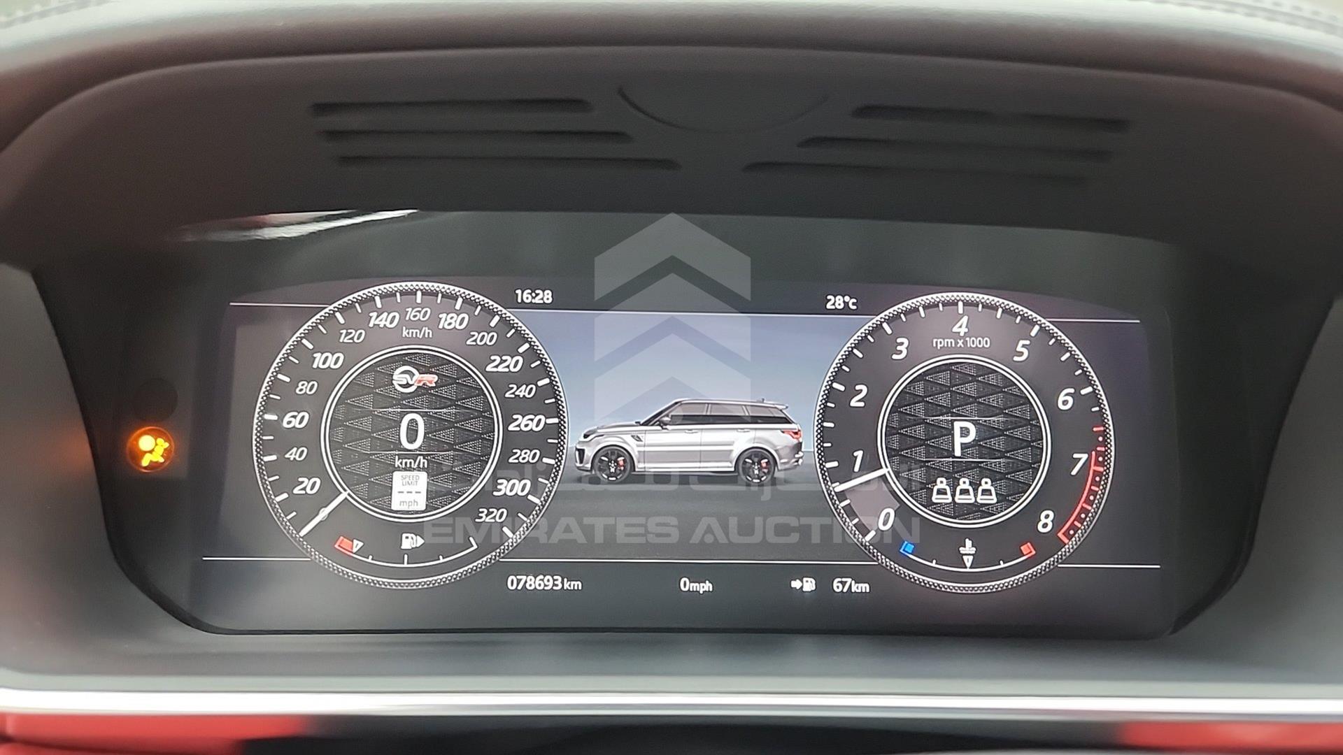 2020 RANGE ROVER SPORT SVR VIN: SALWZ2RE4LA748476