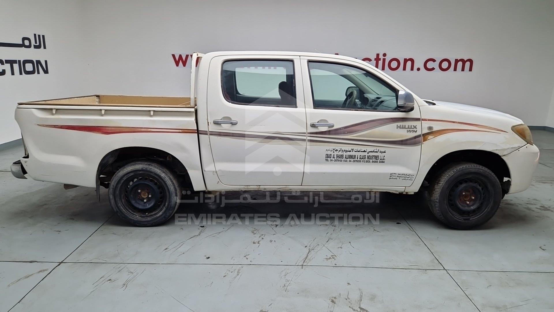 2007 TOYOTA HILUX VIN: MR0EW12G772009704