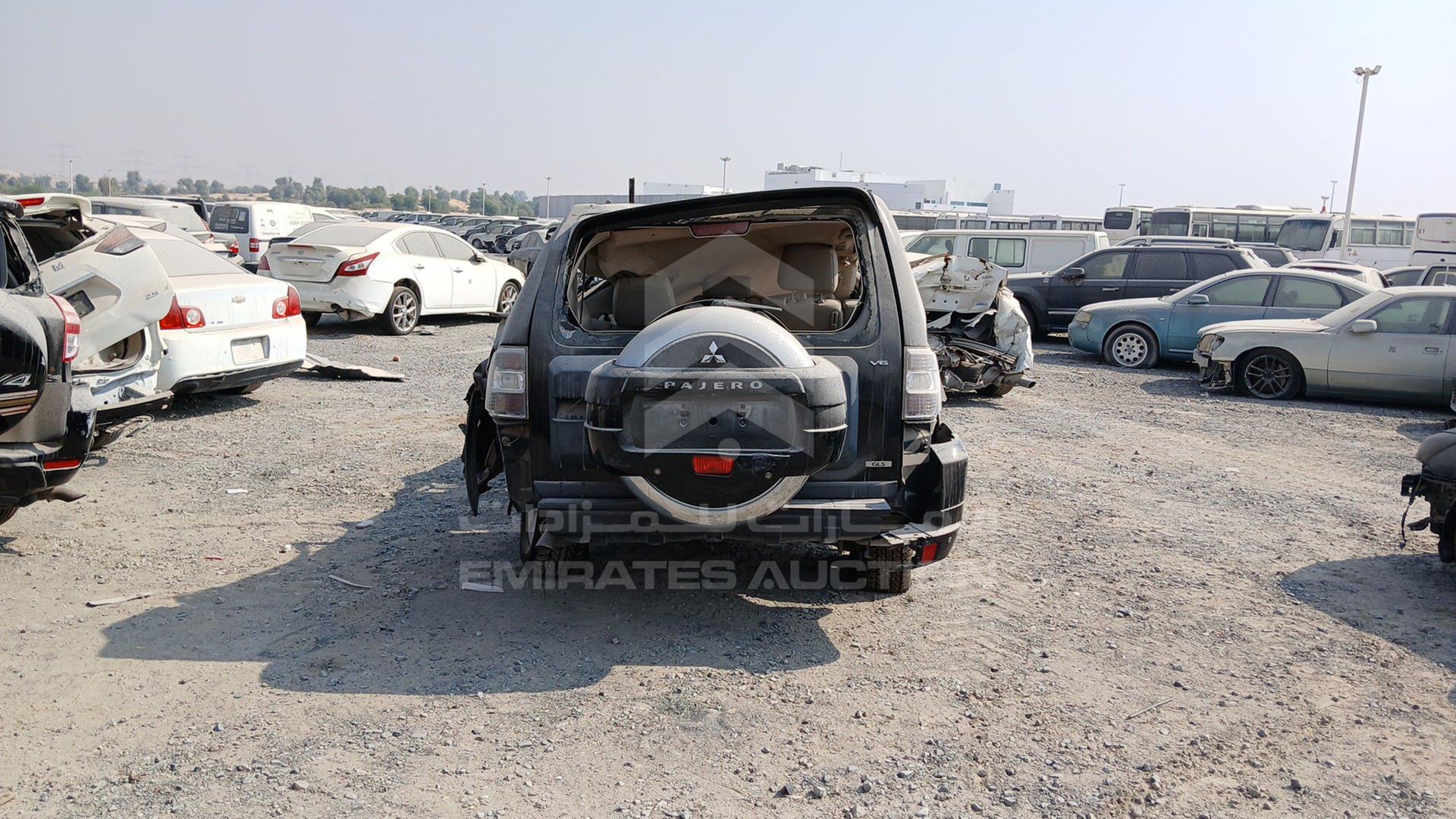 2012 MITSUBISHI PAJERO VIN: JMYLRV95WCJ707989