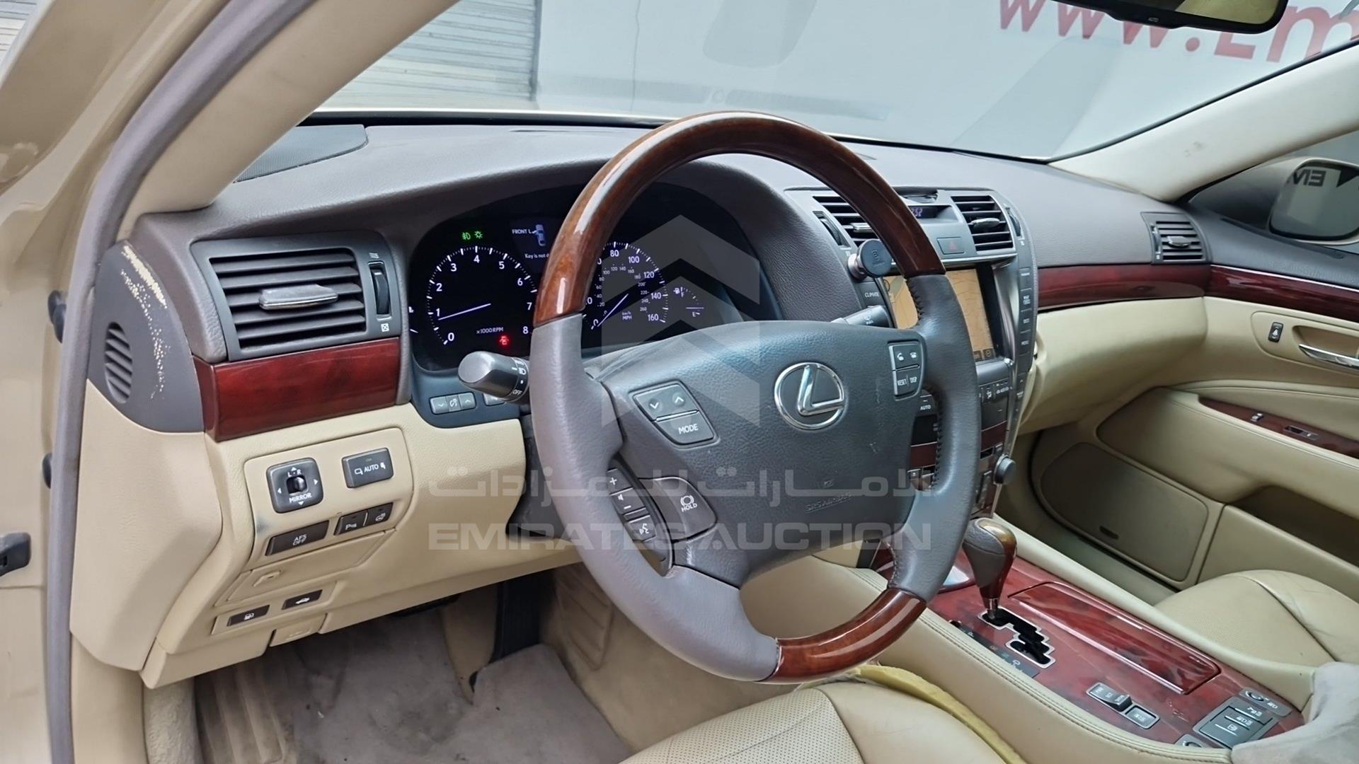 2007 LEXUS LS 460 VIN: JTHBL46F375009550