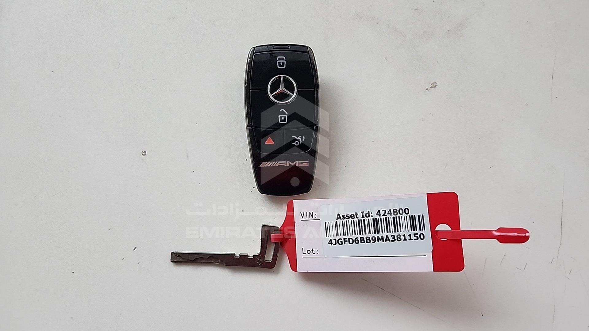 2021 MERCEDES GLE 53 VIN: 4JGFD6BB9MA381150