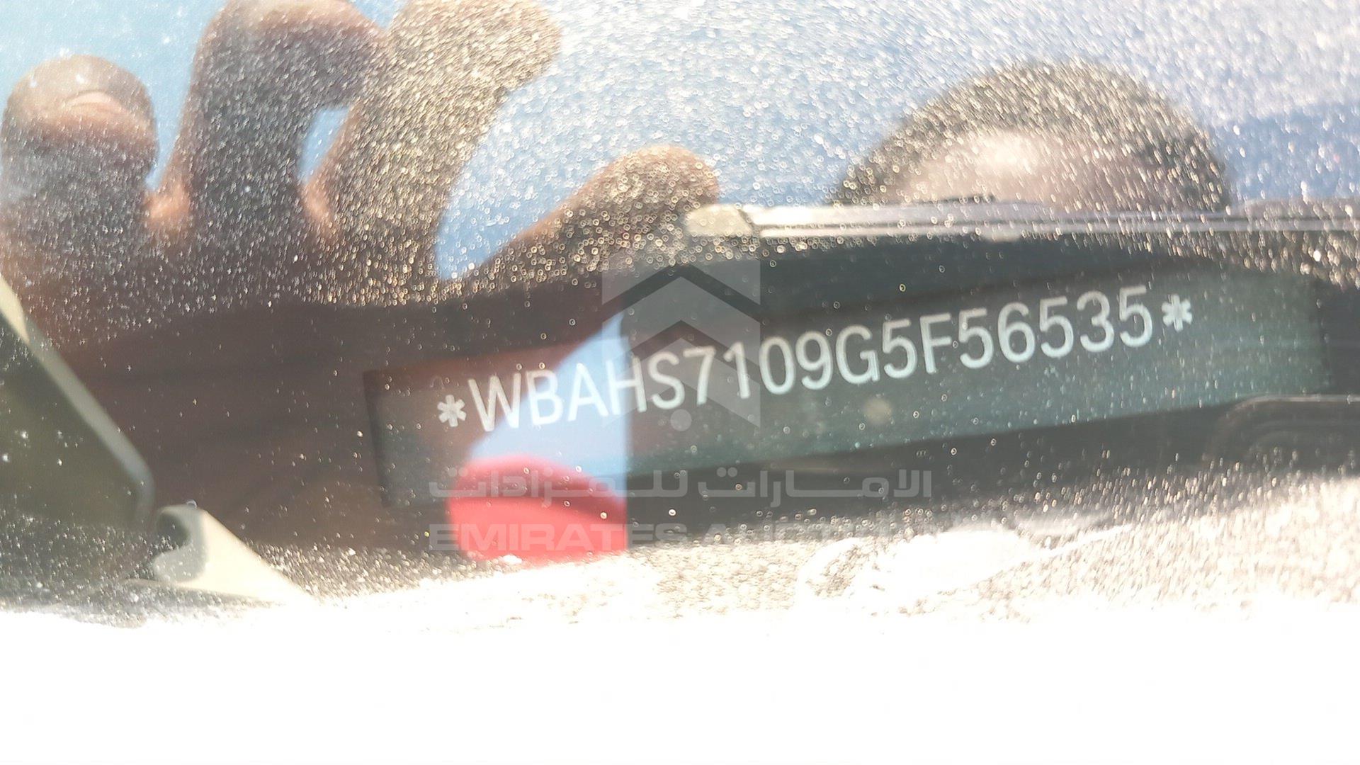 2016 BMW X1 VIN: WBAHS7109G5F56535