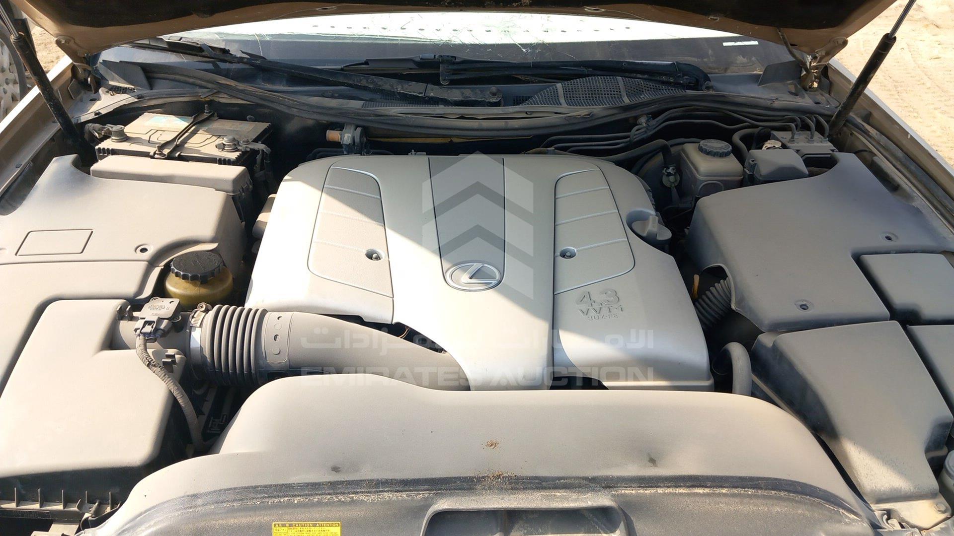 2001 LEXUS LS 430 VIN: JTHBN30F610037909