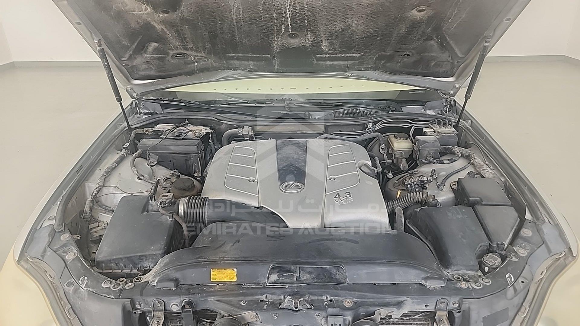 2005 LEXUS LS 430 VIN: JTHBN36F455026763
