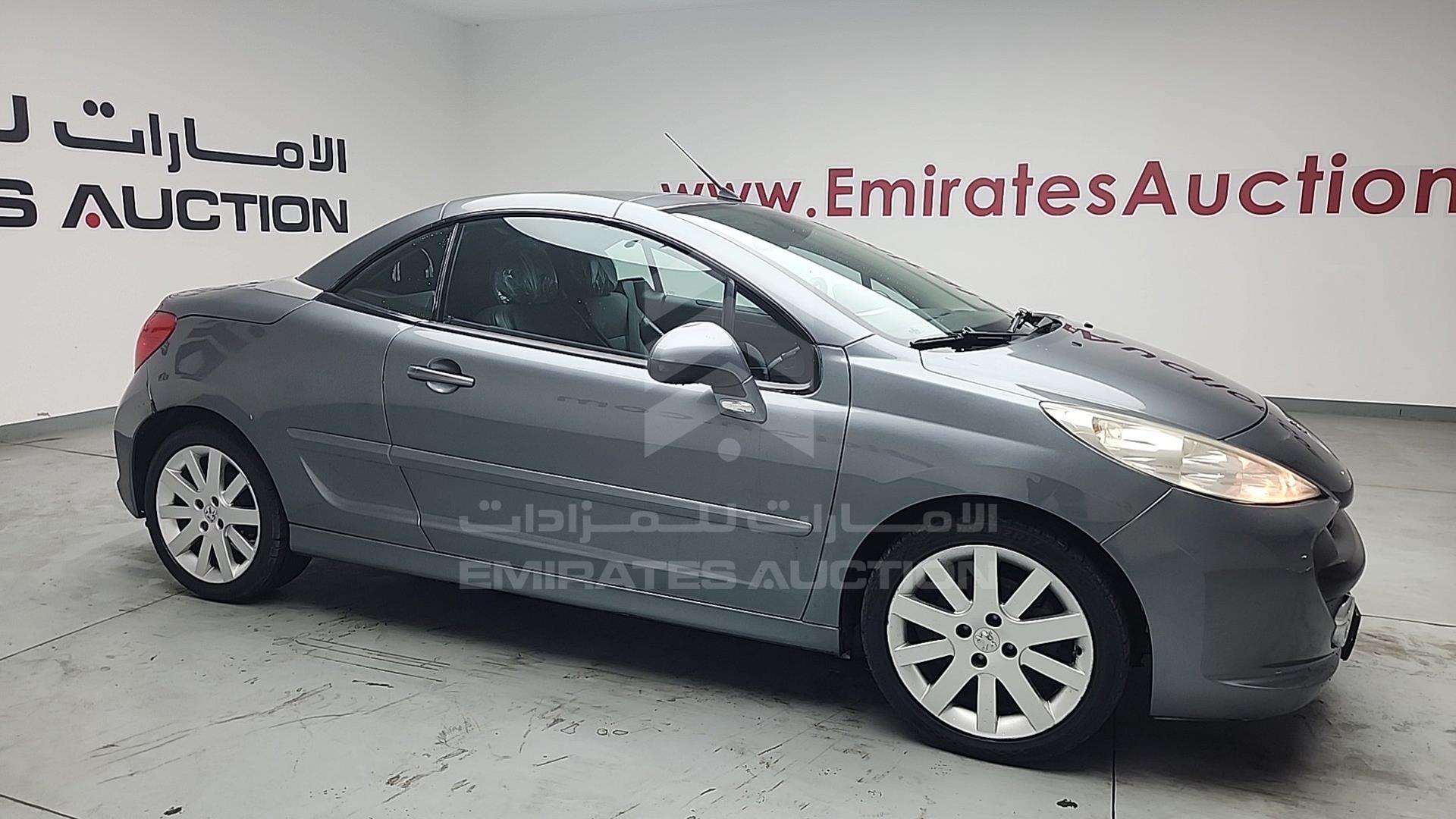 2009 PEUGEOT 207 CC VIN: VF3WB5FWF9E001065