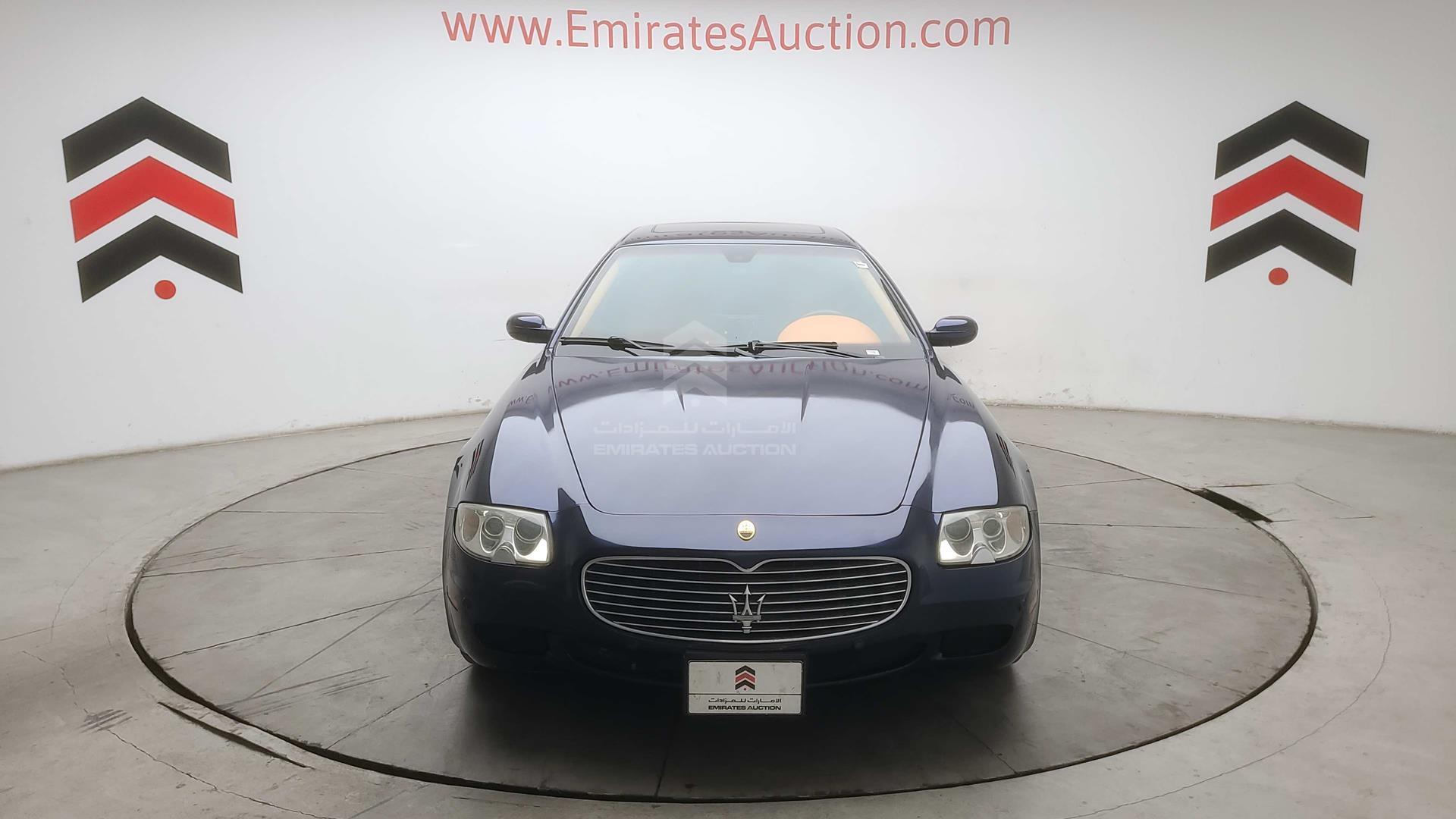 2008 MASERATI QUATTROPORTE VIN: ZAMFG39F180035524