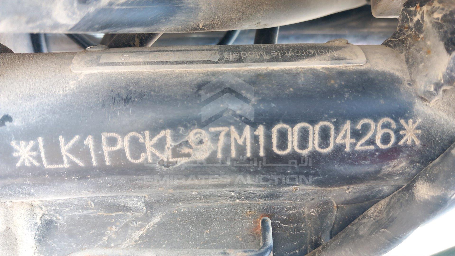 2021 SANYA SY150T VIN: LK1PCKL97M1000426