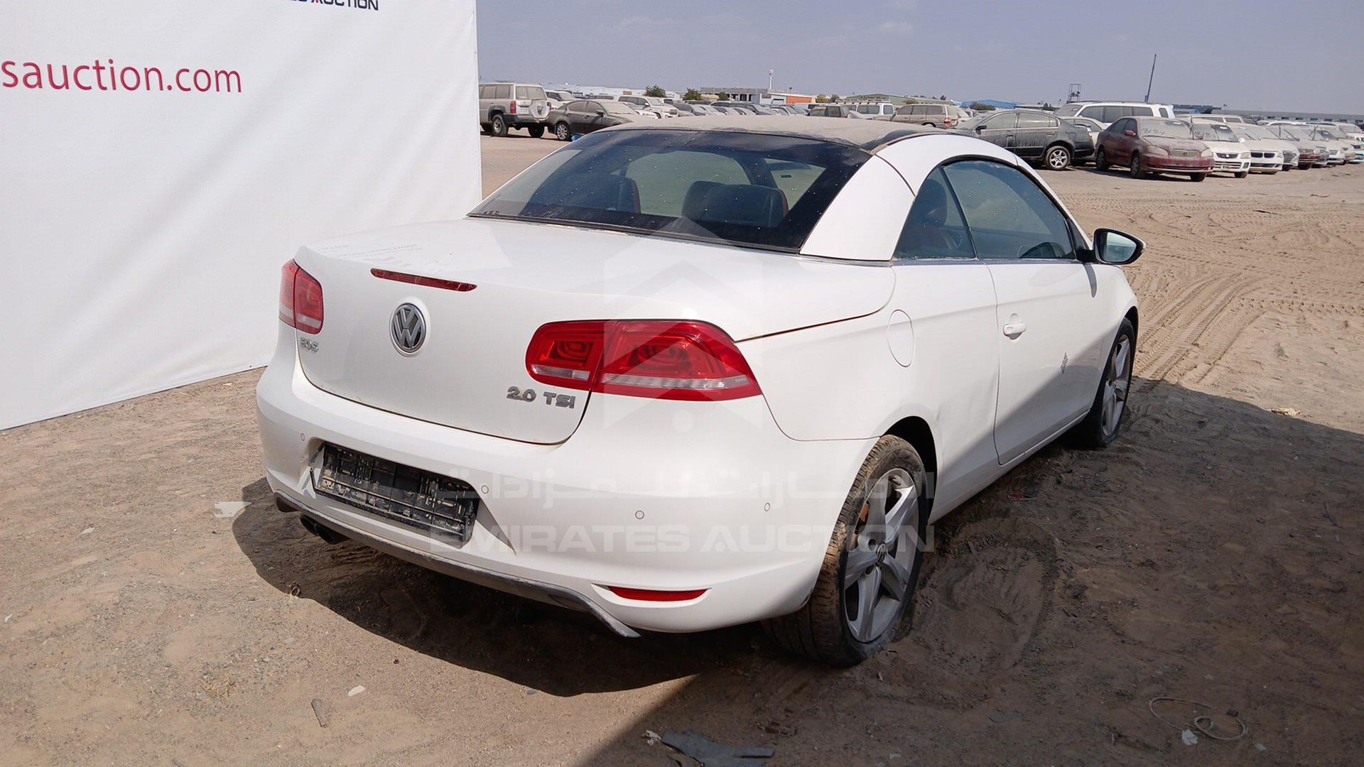 2013 VOLKSWAGEN EOS VIN: WVWAM2AH2DV002429