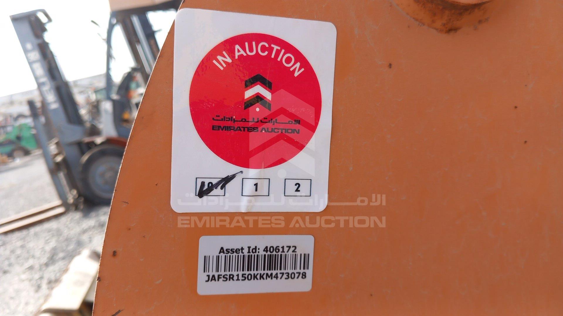 2020 CASE SR150 VIN: JAFSR150KKM473078