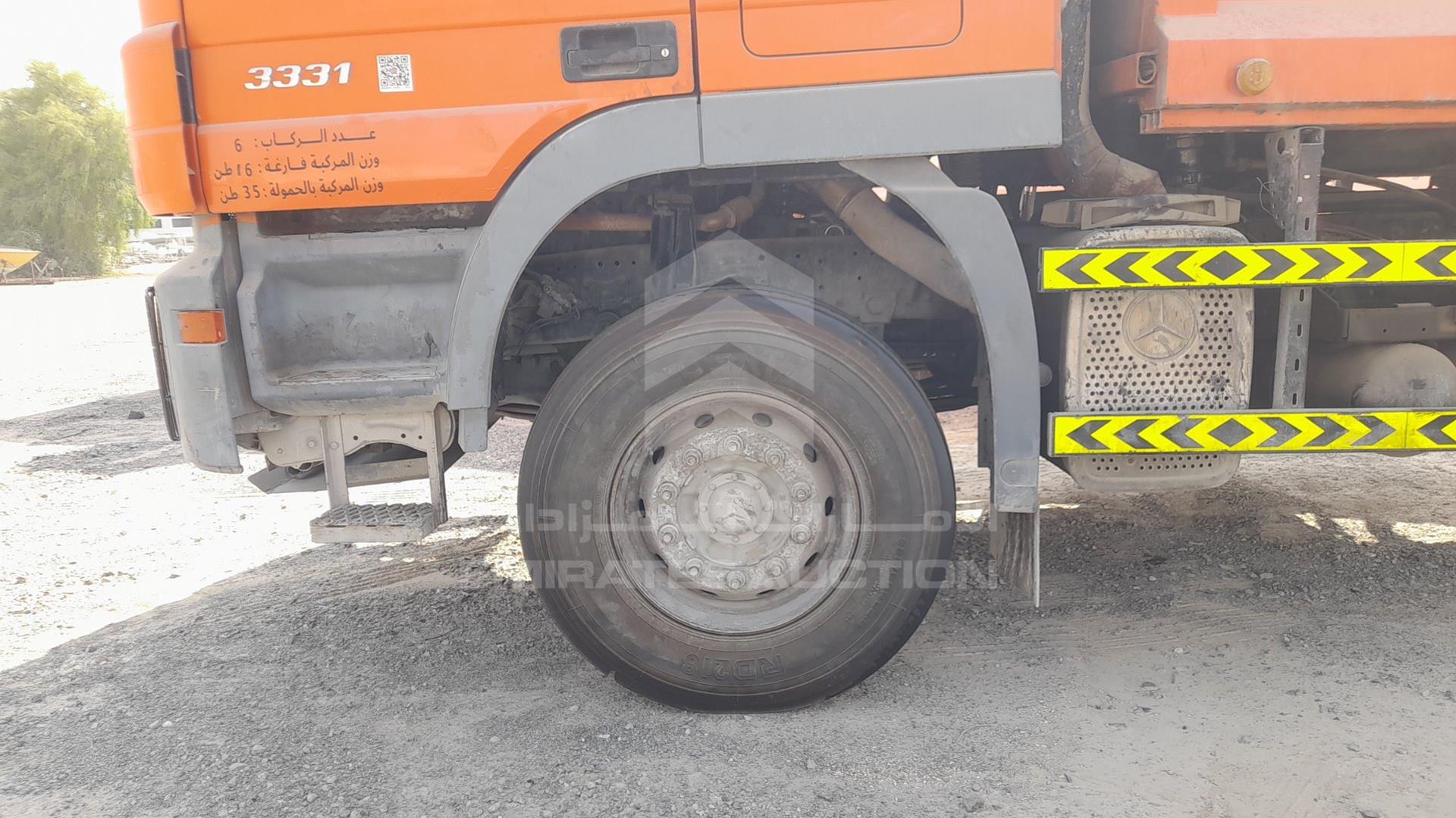 2005 MERCEDES ACTROS VIN: WDB9301631L017153