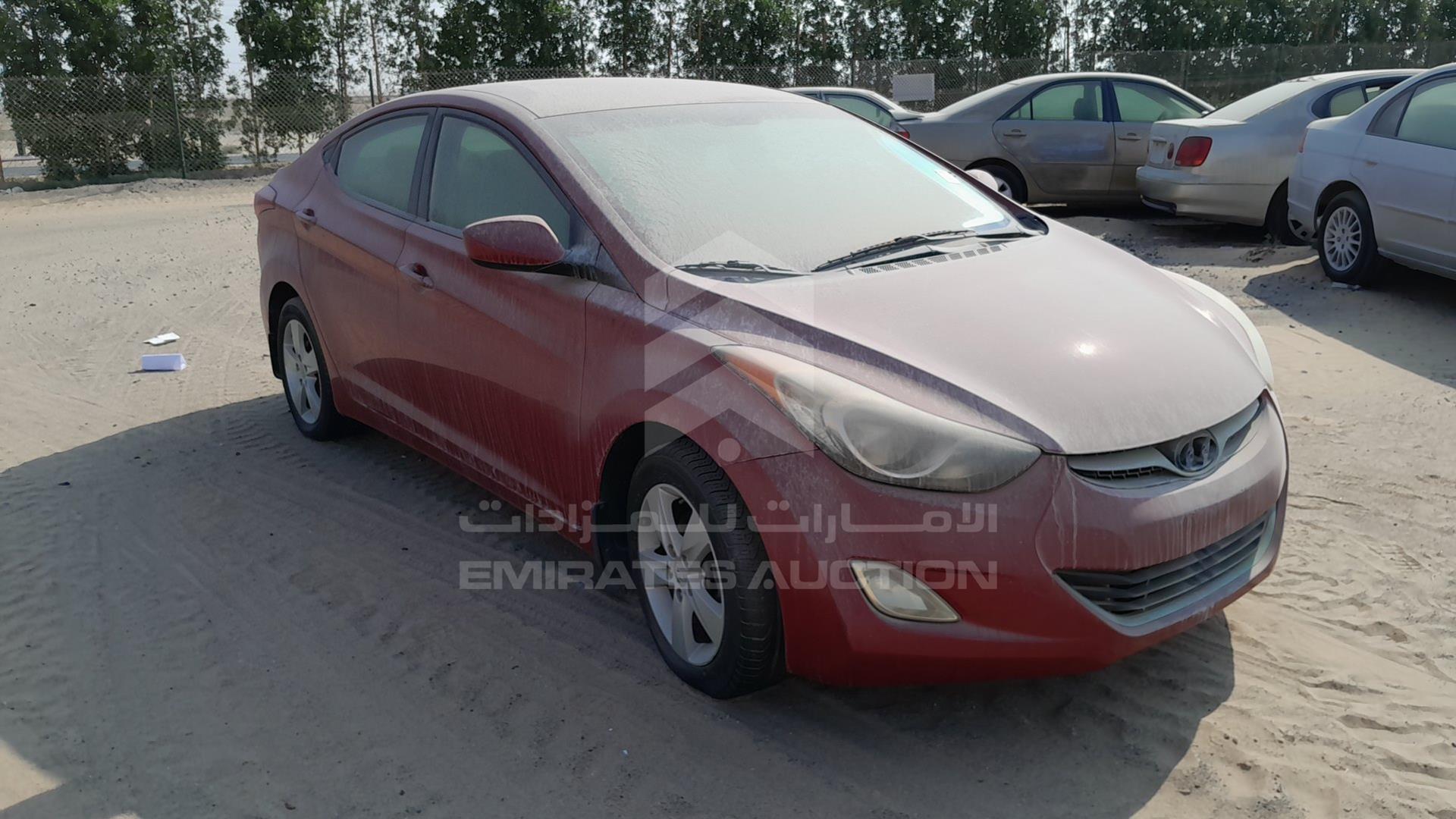 2013 HYUNDAI ELANTRA VIN: KMHDH4AE6DU945797